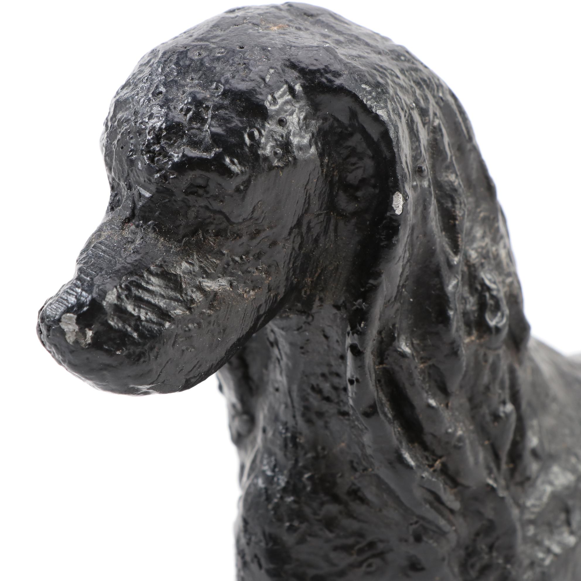 Cast Metal Springer Spaniel Figurine