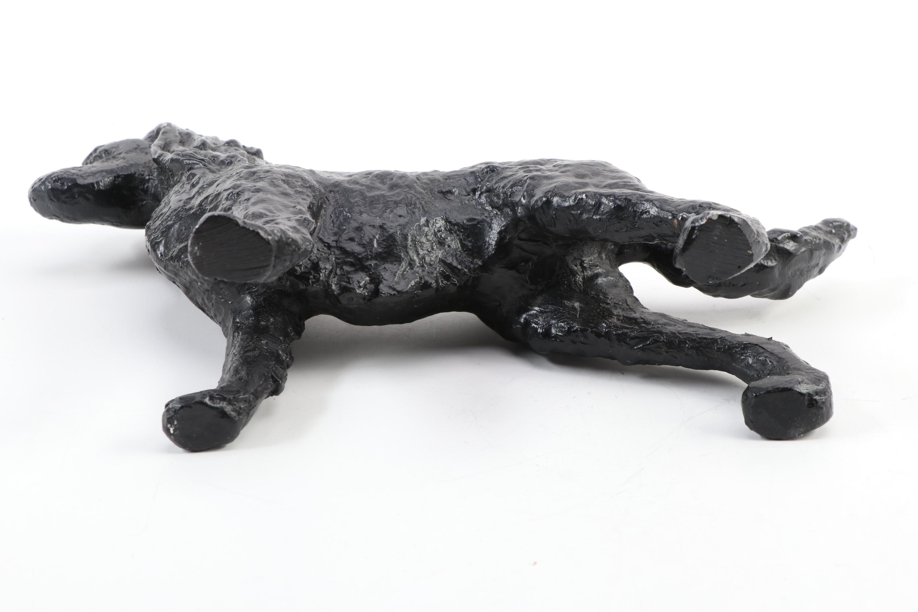 Cast Metal Springer Spaniel Figurine