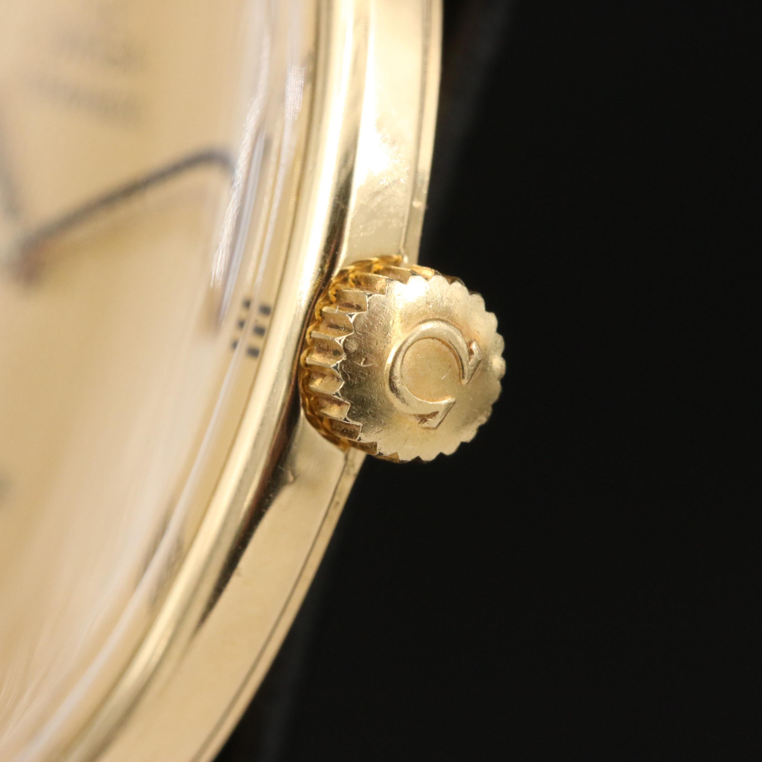 Omega De Ville for Tiffany & Co. 18K Watch