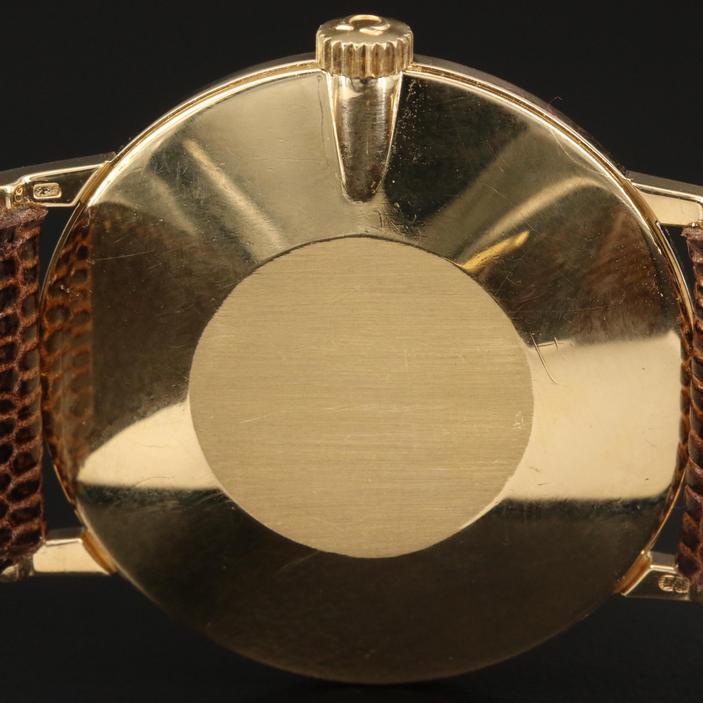 Omega De Ville for Tiffany & Co. 18K Watch