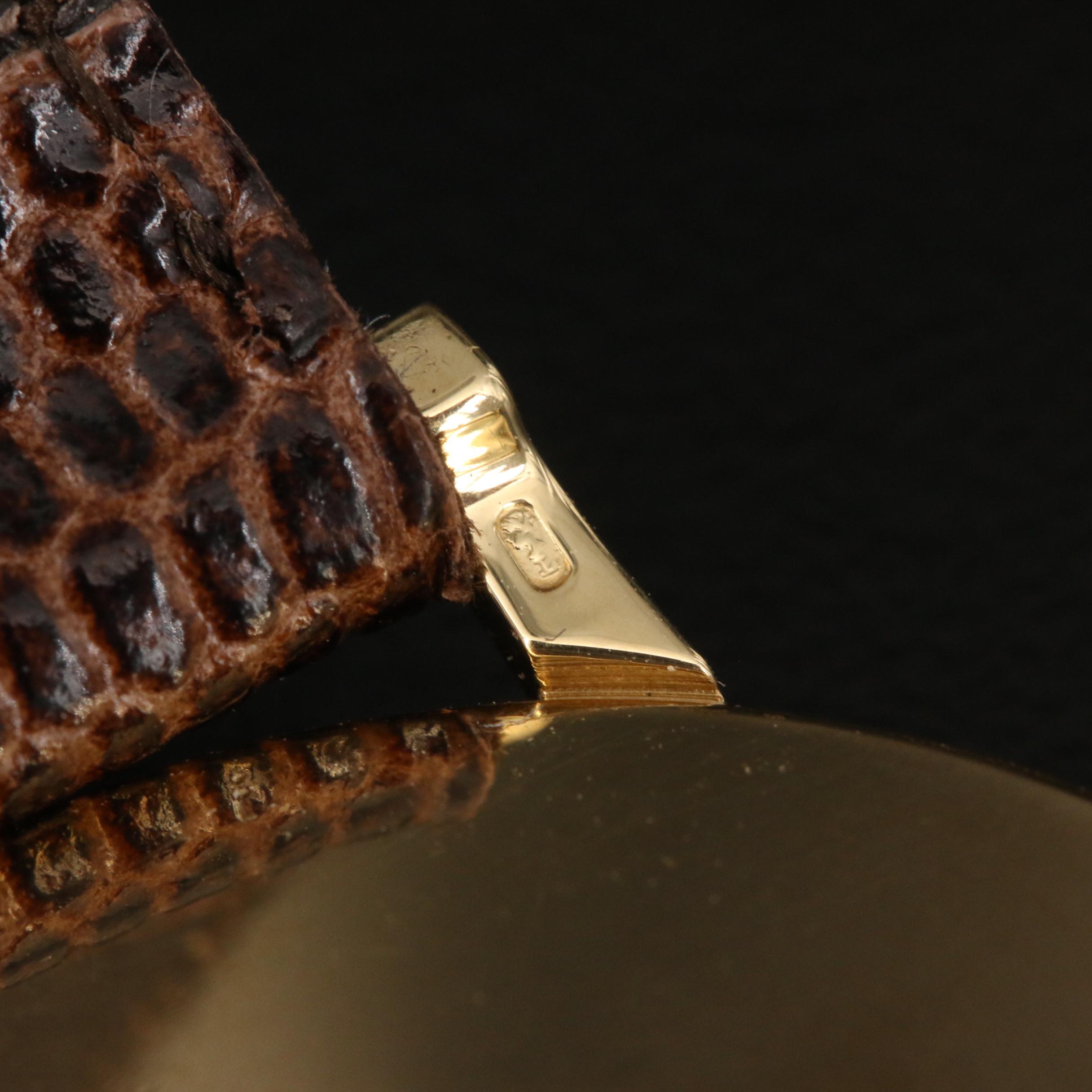 Omega De Ville for Tiffany & Co. 18K Watch