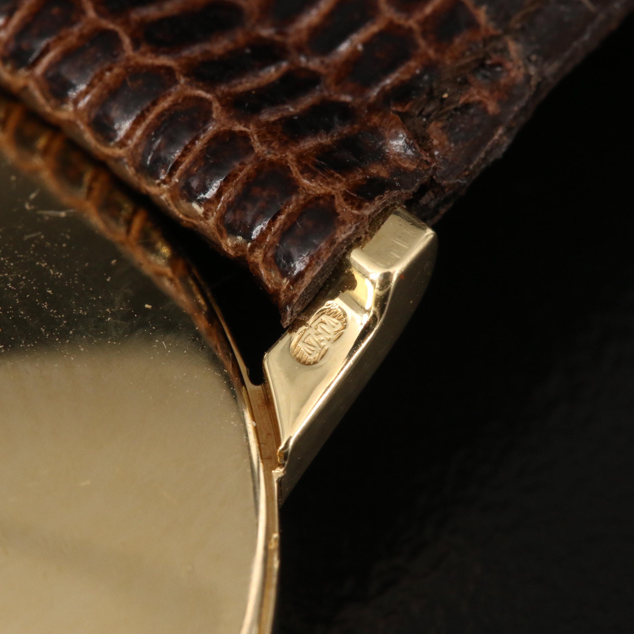 Omega De Ville for Tiffany & Co. 18K Watch