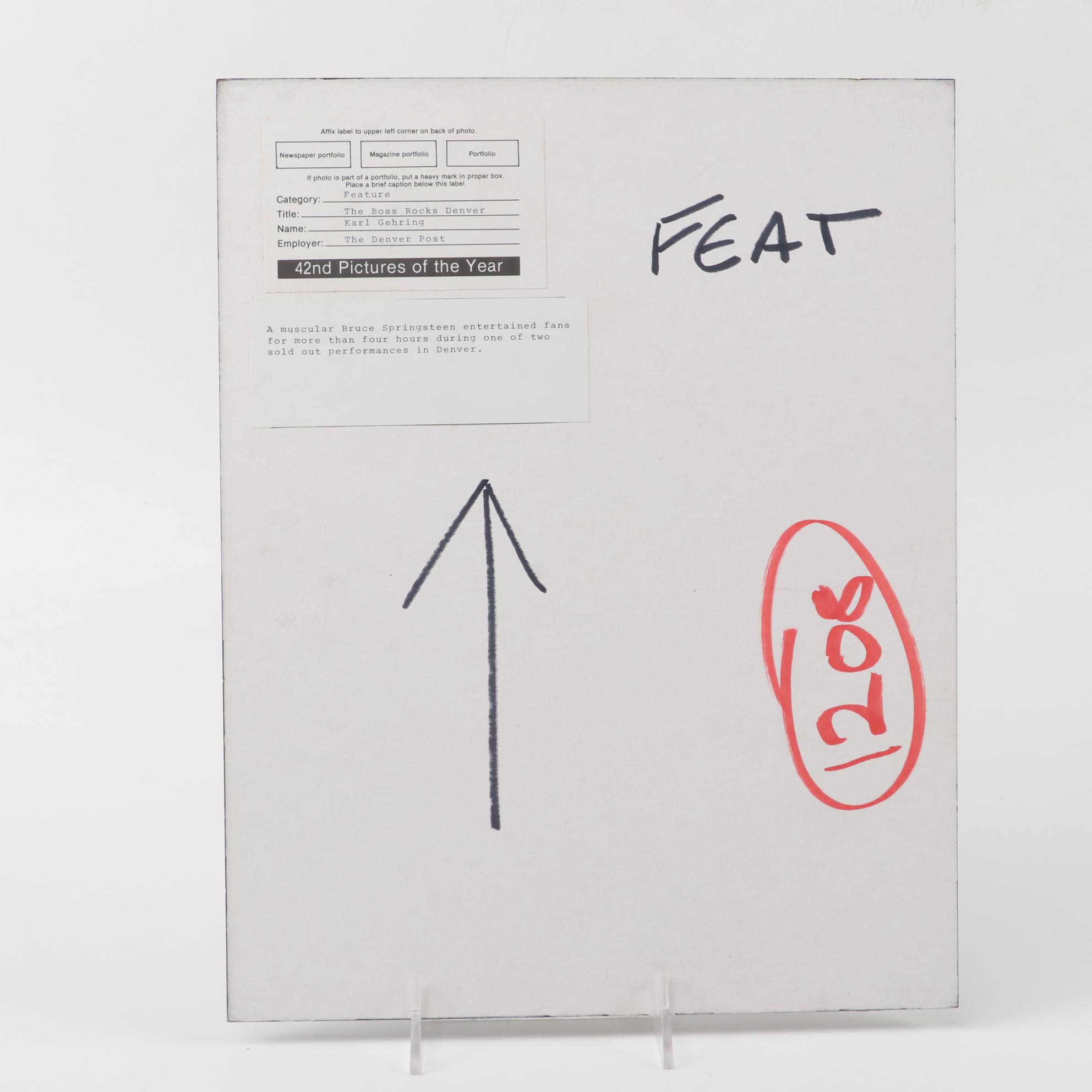 The Denver Post Photos of Bruce Springsteen in Concert and More