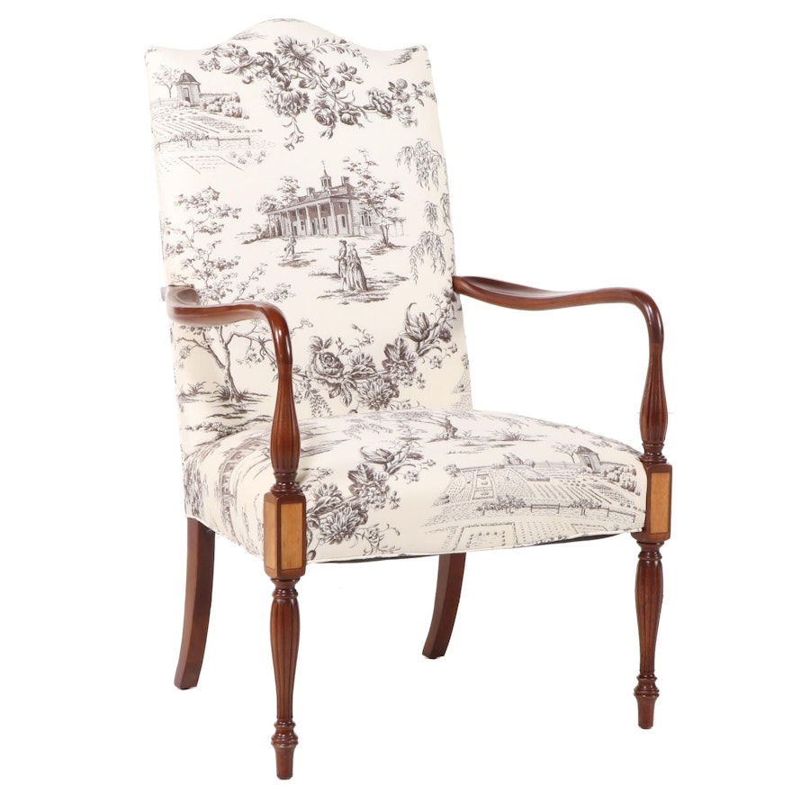 Hickory Chair "Martha Washington" Lolling Chair