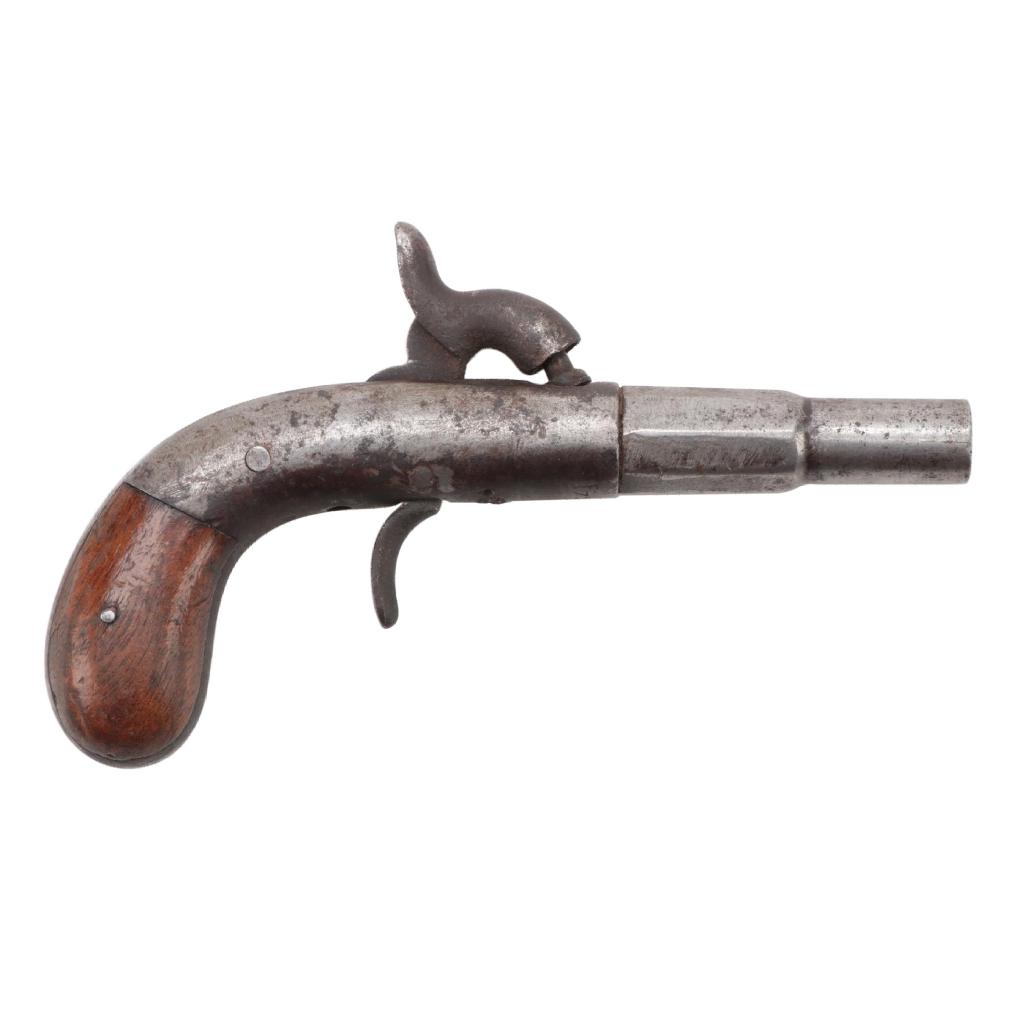 Antique Single Shot Percussion Pistol
