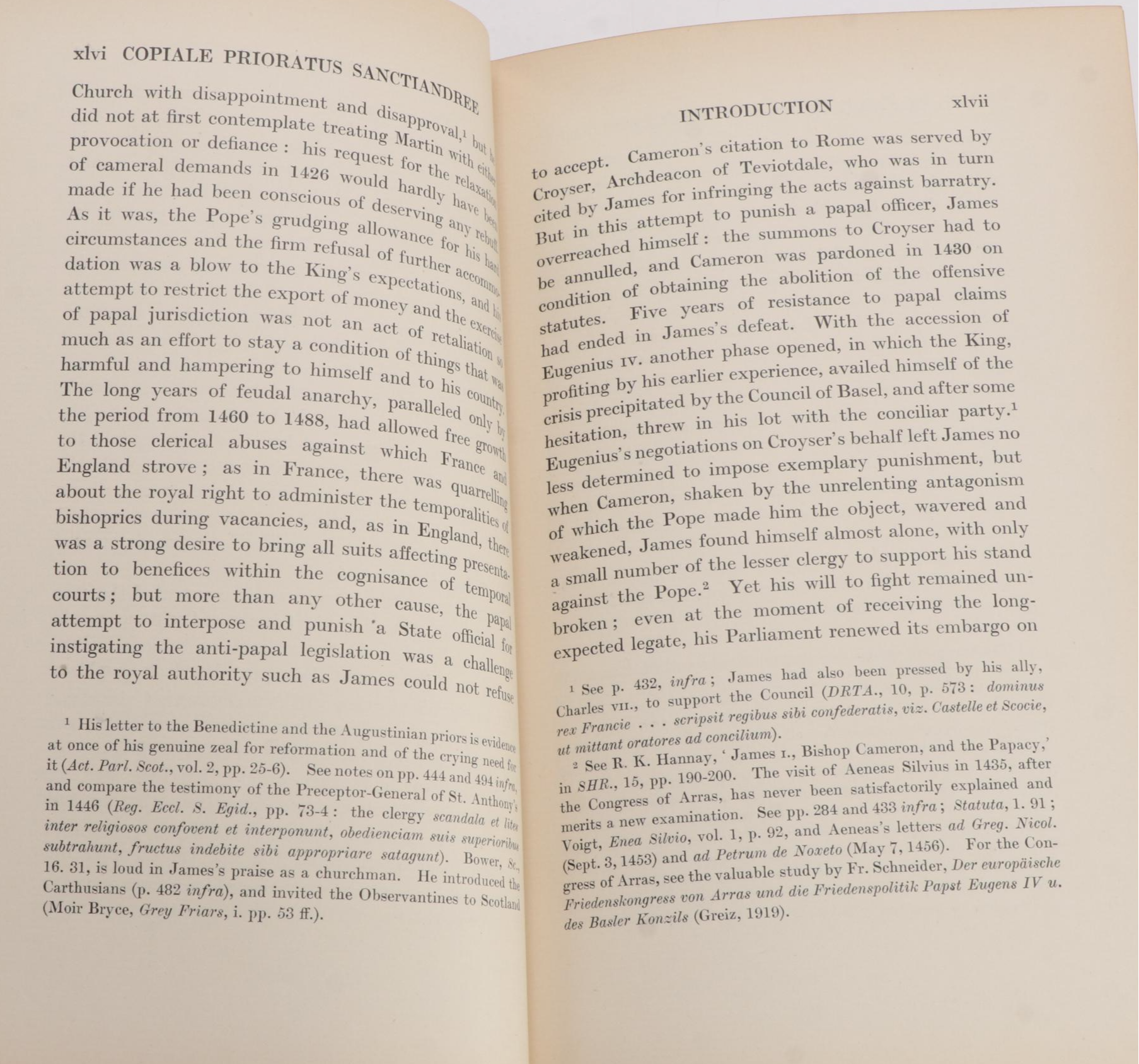 "Copiale Prioratus Sanctiandree" Edited by James Houston Baxter, 1930