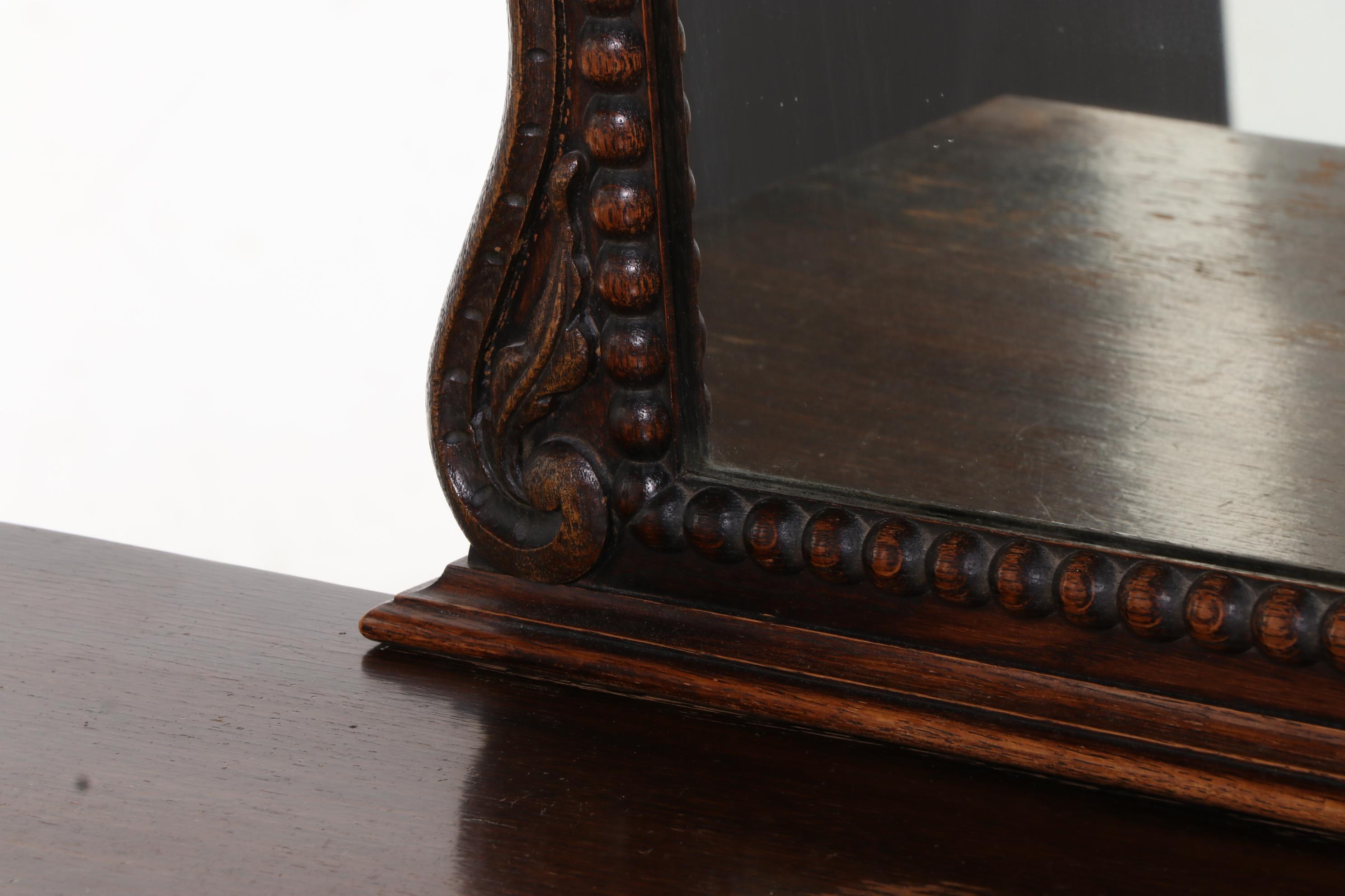 American Furniture Co. Jacobean Style Carved Oak Four-Drawer Dresser