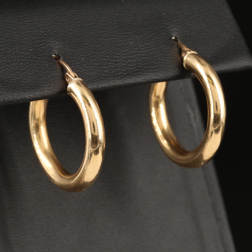 14K Hoop Earrings