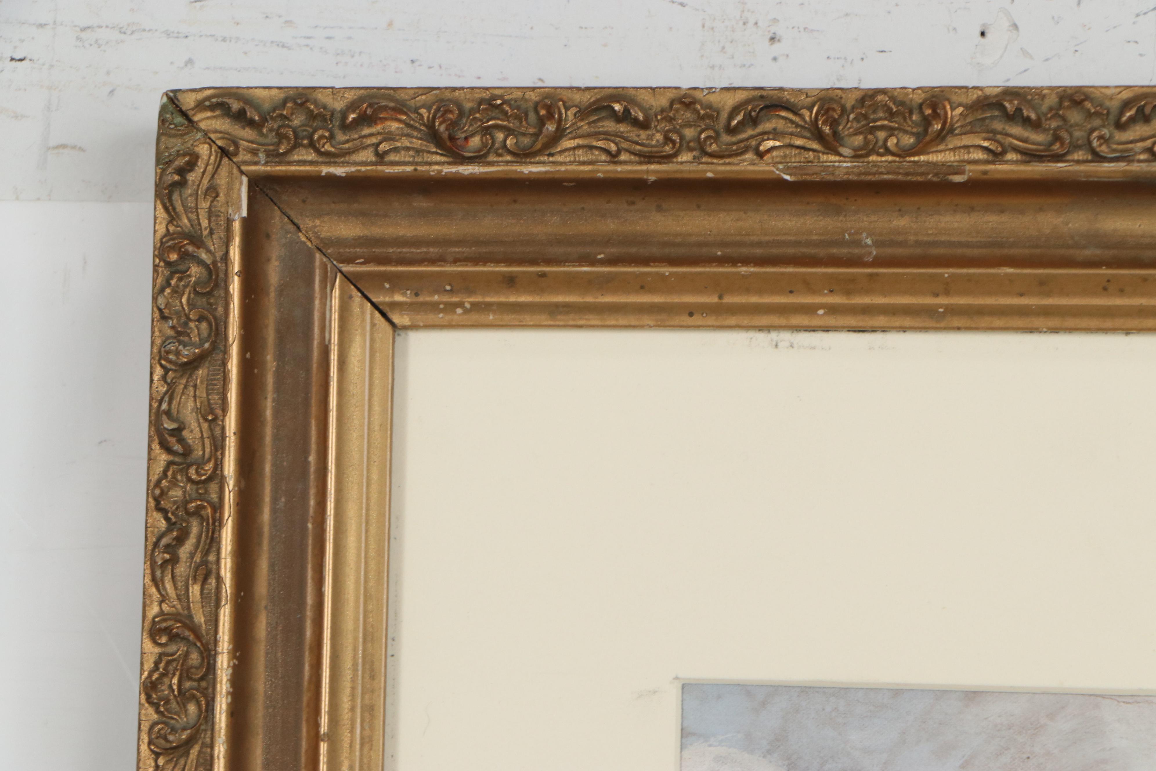 Gouache Painting of a Stilt House, 1923