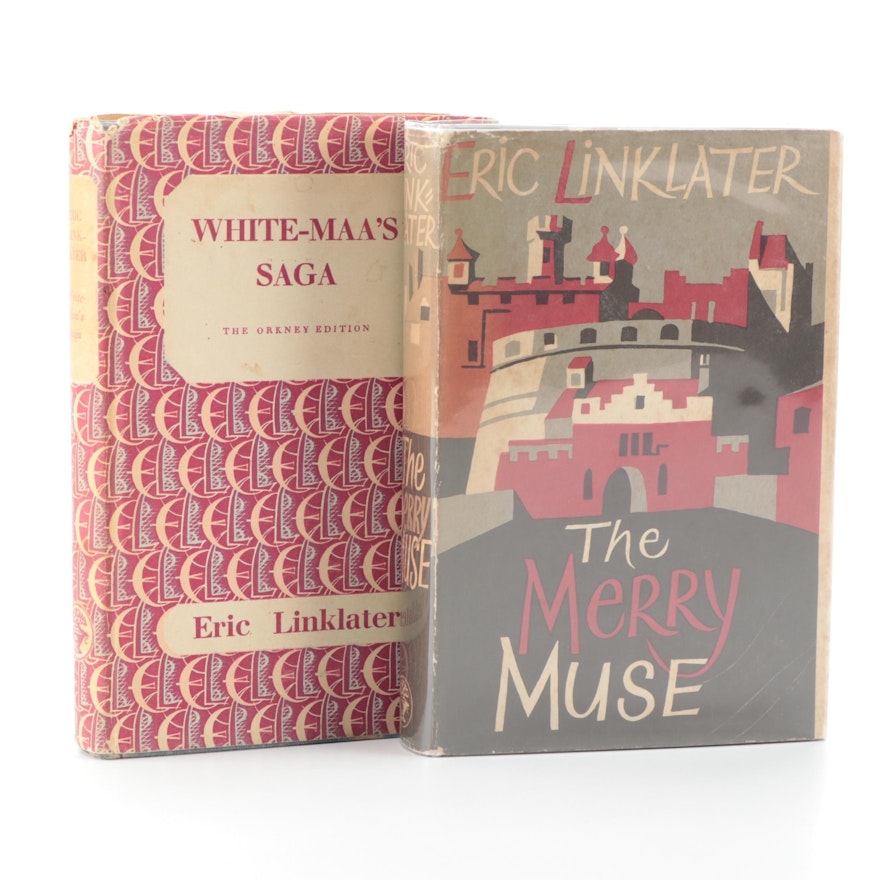 First UK Edition "The Merry Muse" and More by Eric Linklater, 1950s