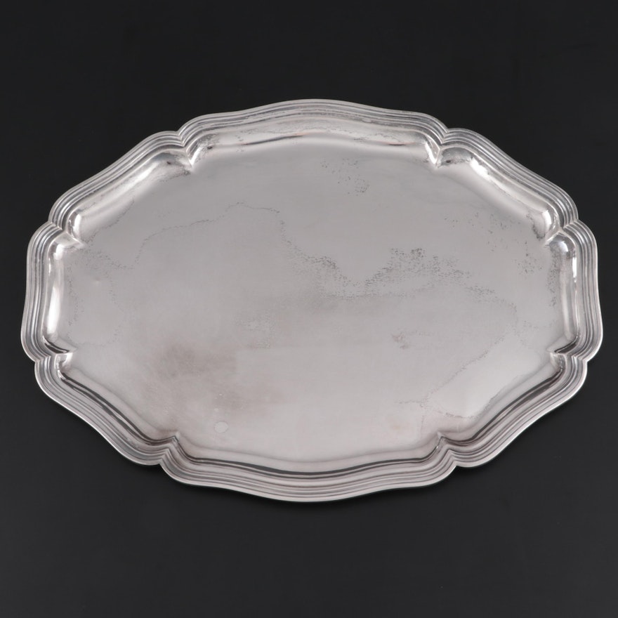 Bruckmann & Söhne German 835 Silver Tray