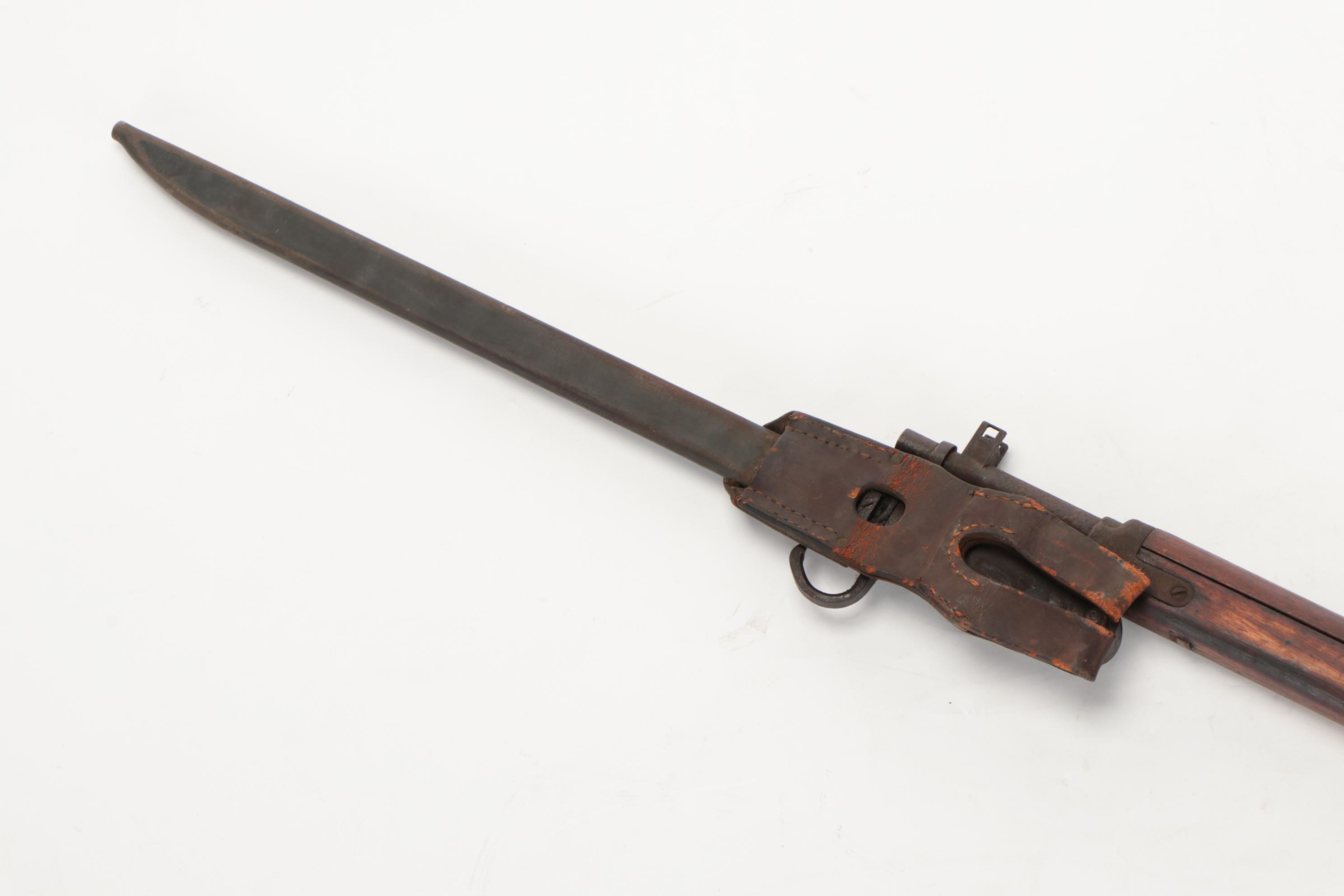 WWII Era Japanese Type 99 Rifle With Bayonet