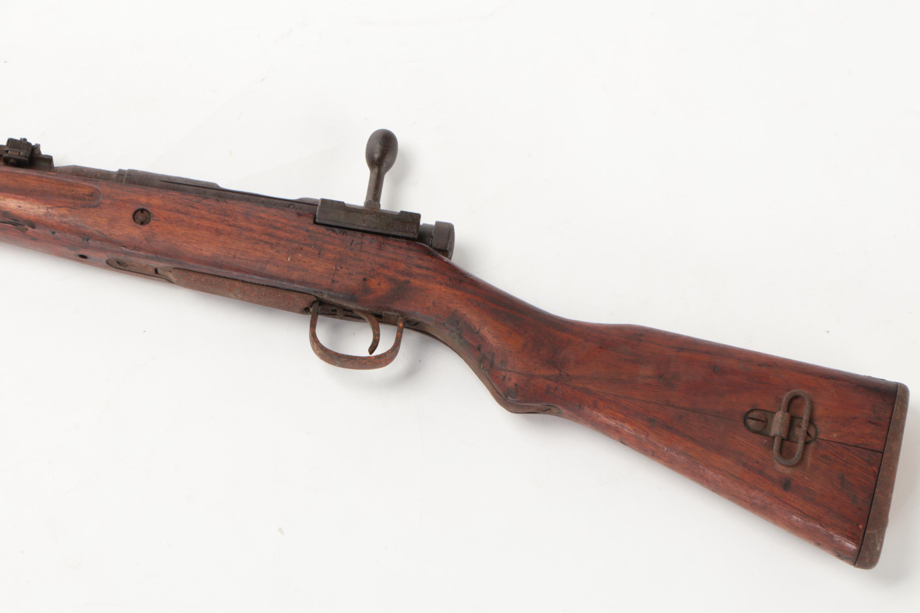 WWII Era Japanese Type 99 Rifle With Bayonet