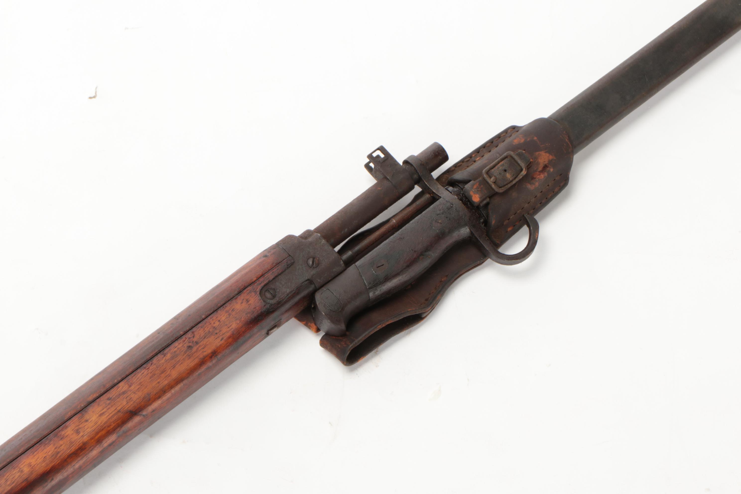 WWII Era Japanese Type 99 Rifle With Bayonet