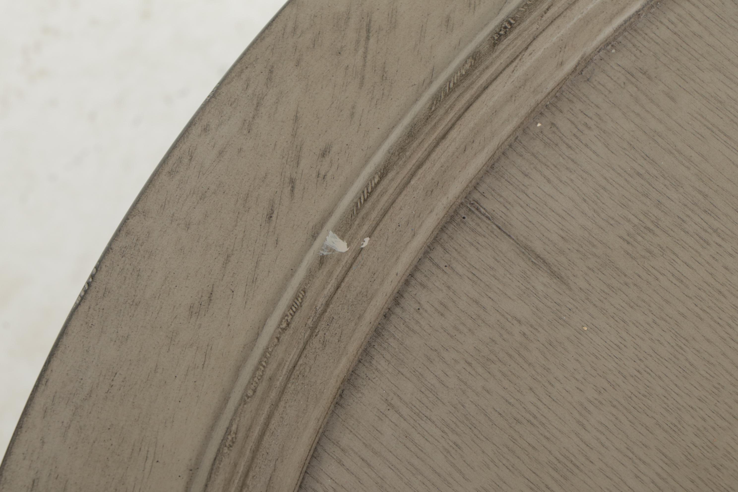 Bassett "Bella" Parcel Painted Wood Two-Tier Round Cocktail Table