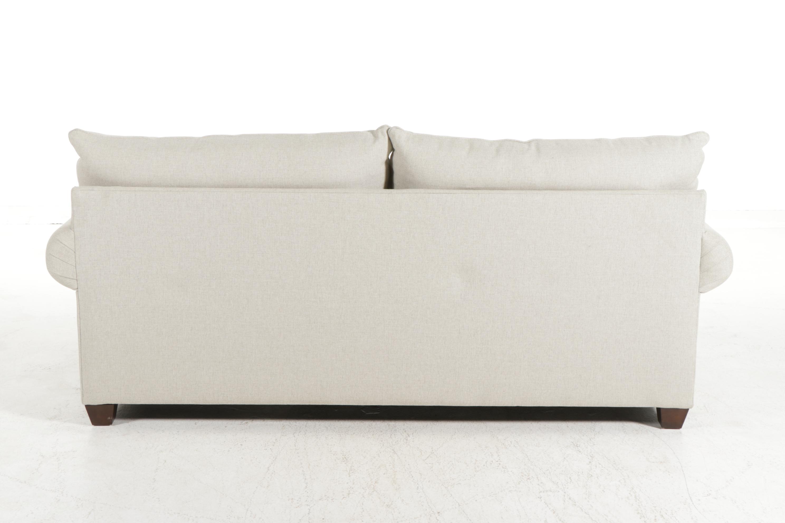 Bassett Contemporary Two-Seat Upholstered Sofa