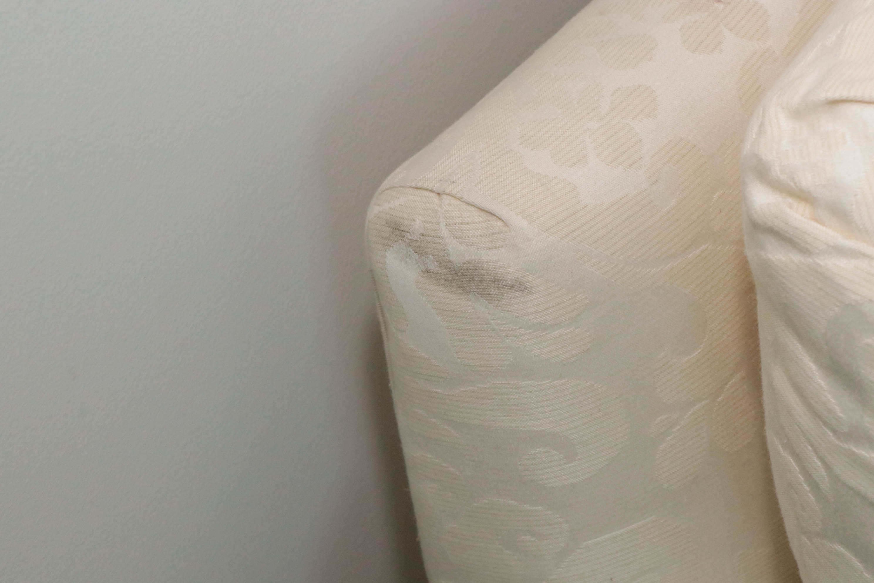 Sherrill Furniture Sofa with Linen Slipcover