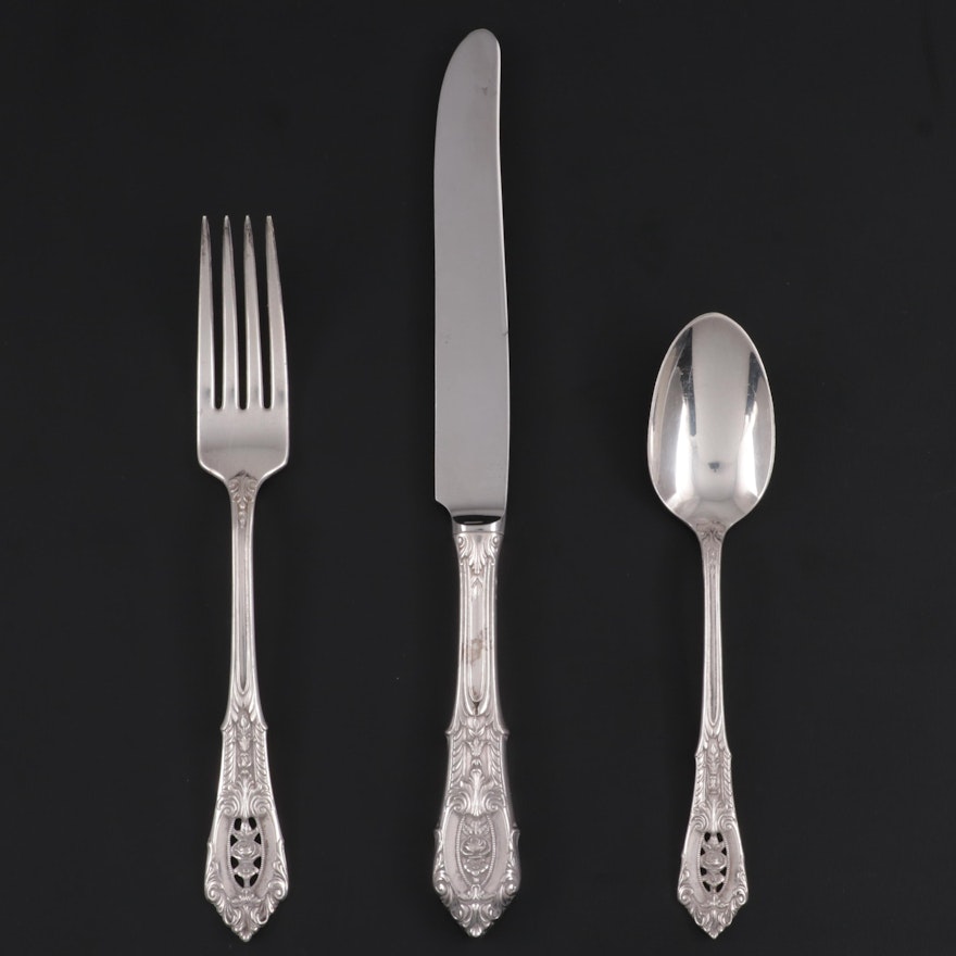 Wallace "Rose Point" Sterling Silver Flatware