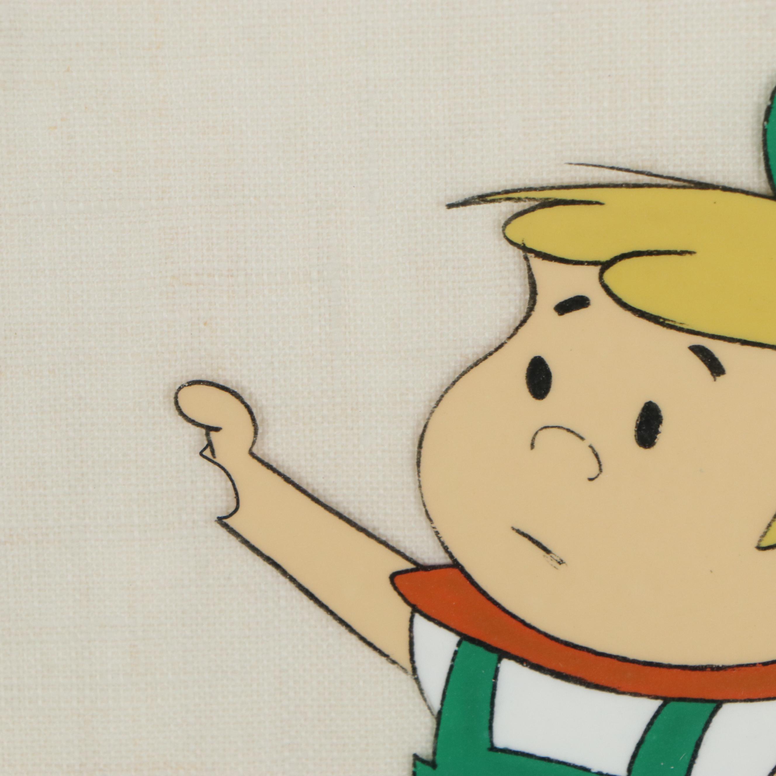 Hanna-Barbera Studios Hand-Painted Production Cel of Elroy Jetson, circa 1980