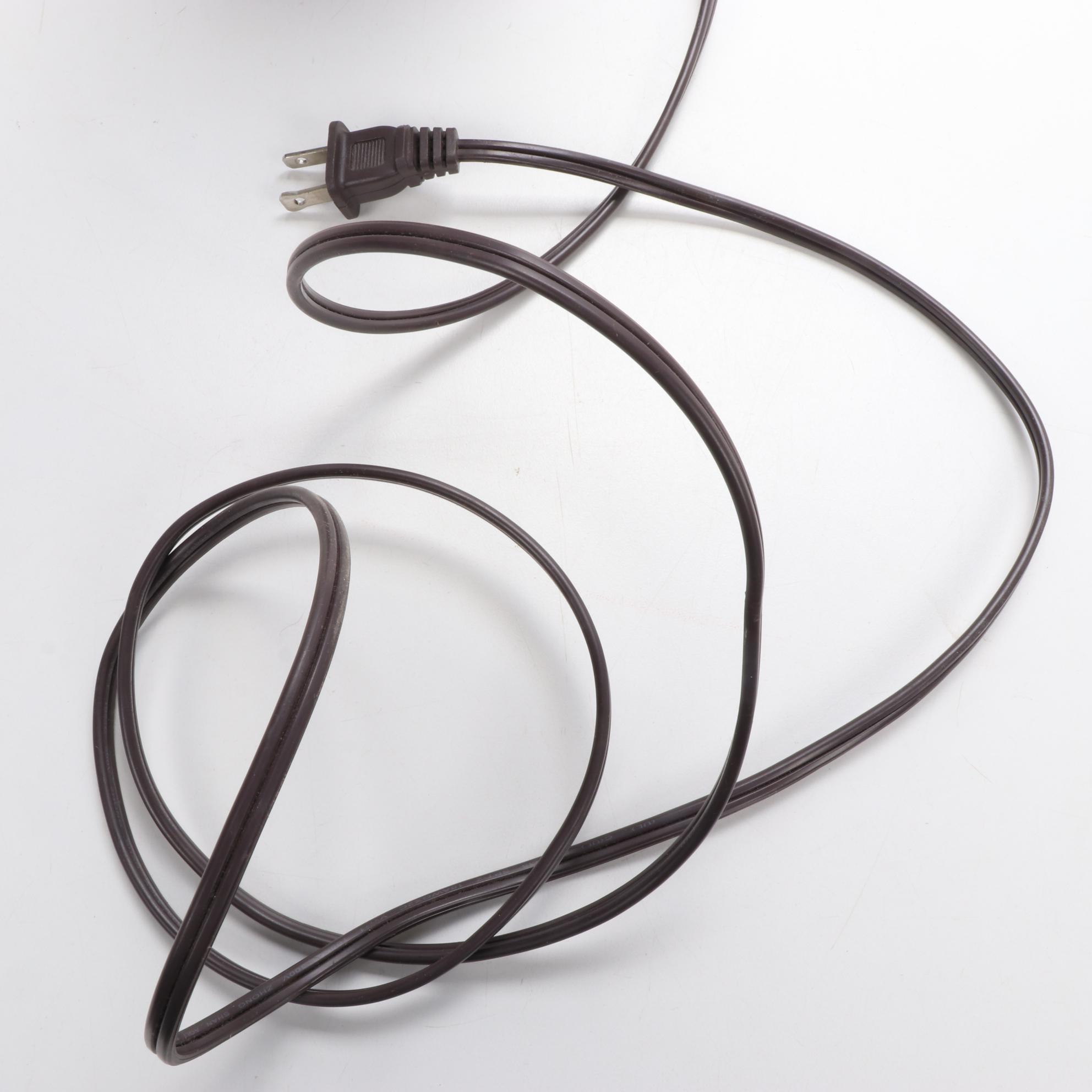 Homestead Shoppe Wooden Table Lamp with Pleated Shade, and Other Lamp