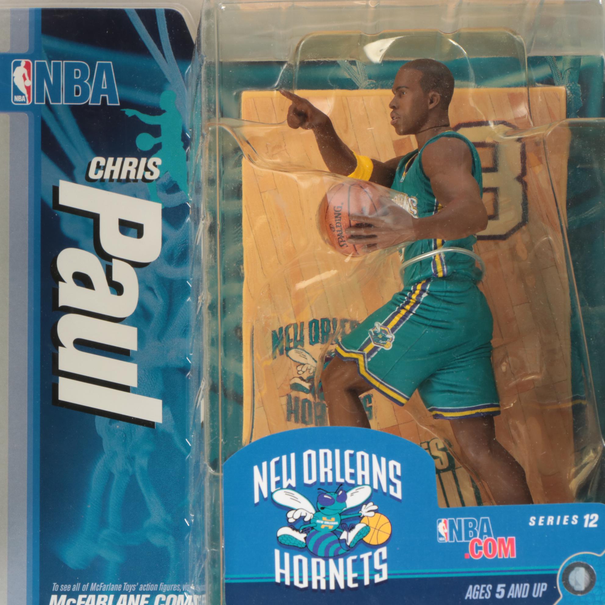 NBA Action Figure Collection Including Allen Iverson, Yao Ming, More