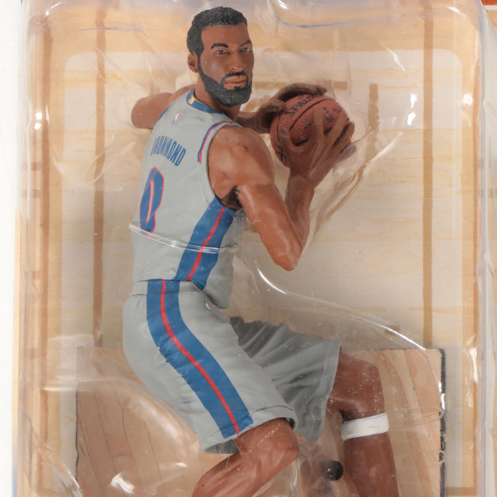 NBA Action Figure Collection Including Allen Iverson, Yao Ming, More