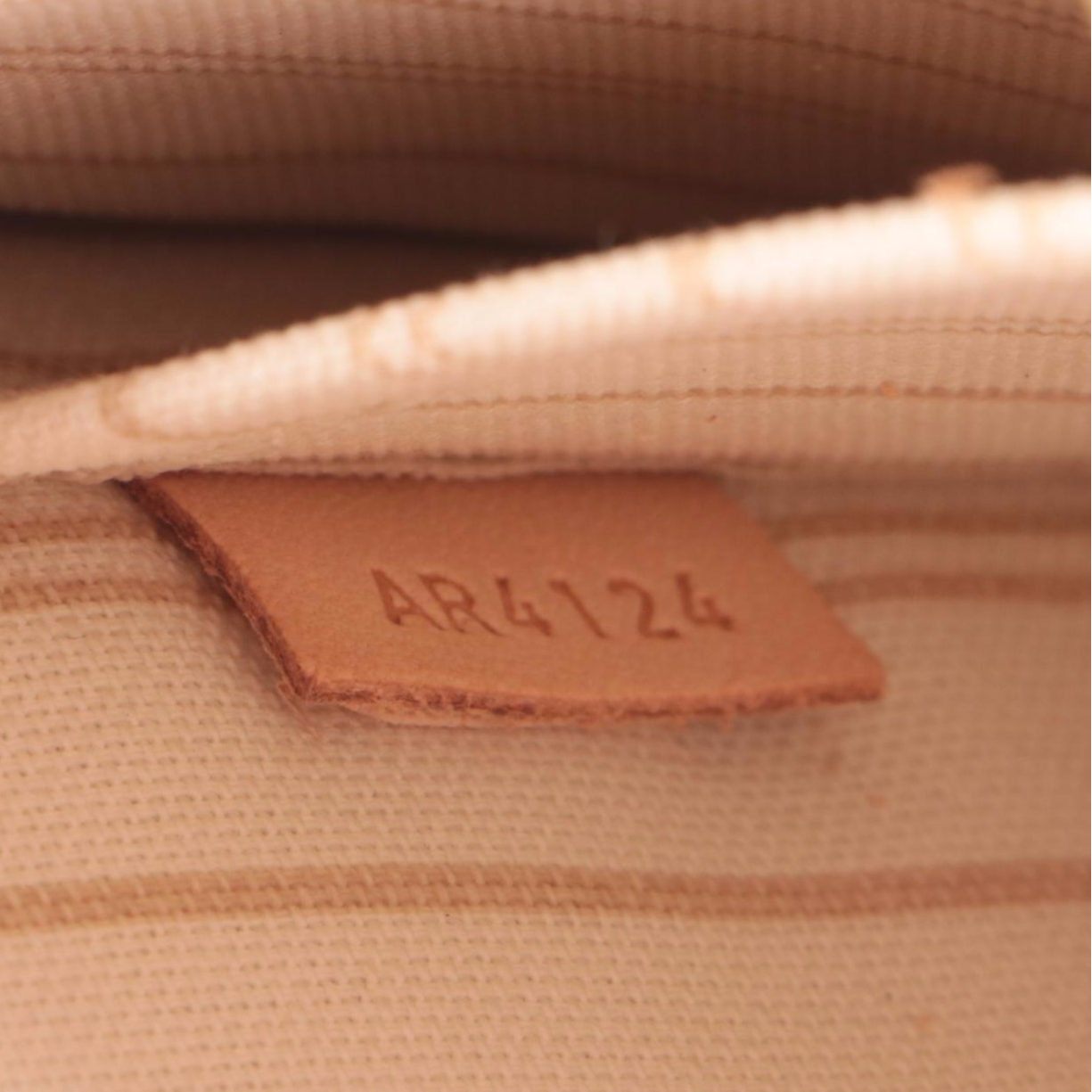 Louis Vuitton Neverfull Accessory Pochette in Damier Azur Canvas