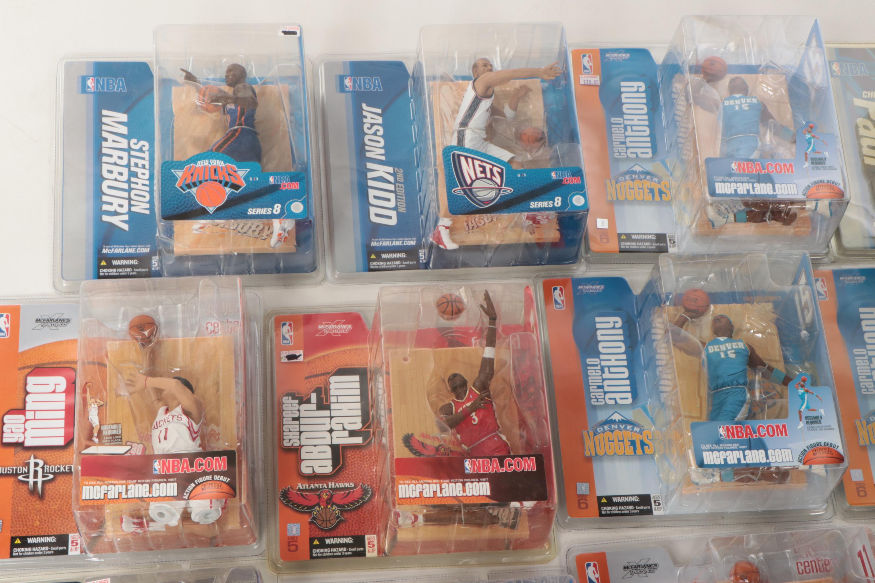 NBA Action Figures, Including LeBron James, Yao Ming, More