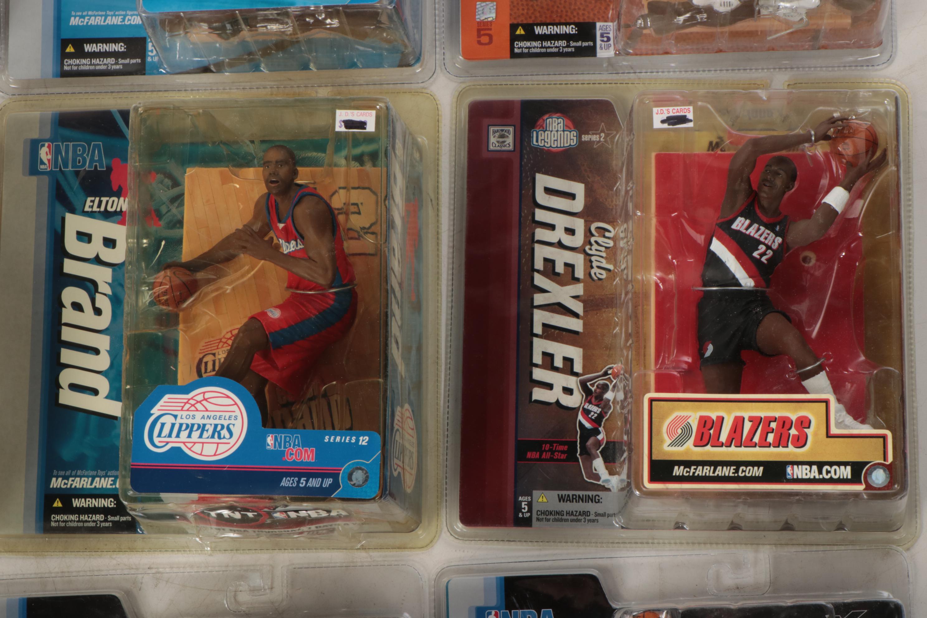 NBA Action Figures, Including LeBron James, Yao Ming, More