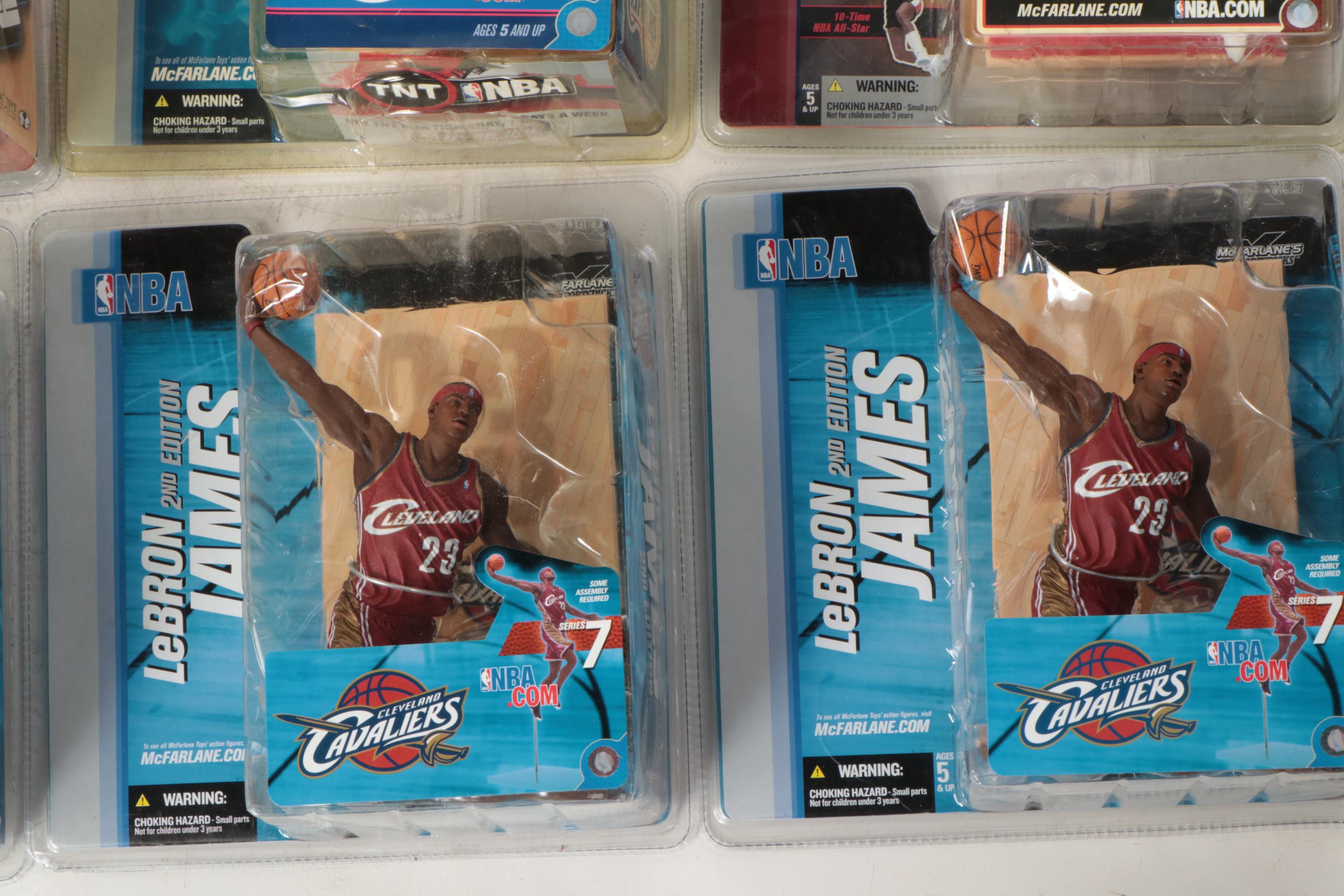 NBA Action Figures, Including LeBron James, Yao Ming, More