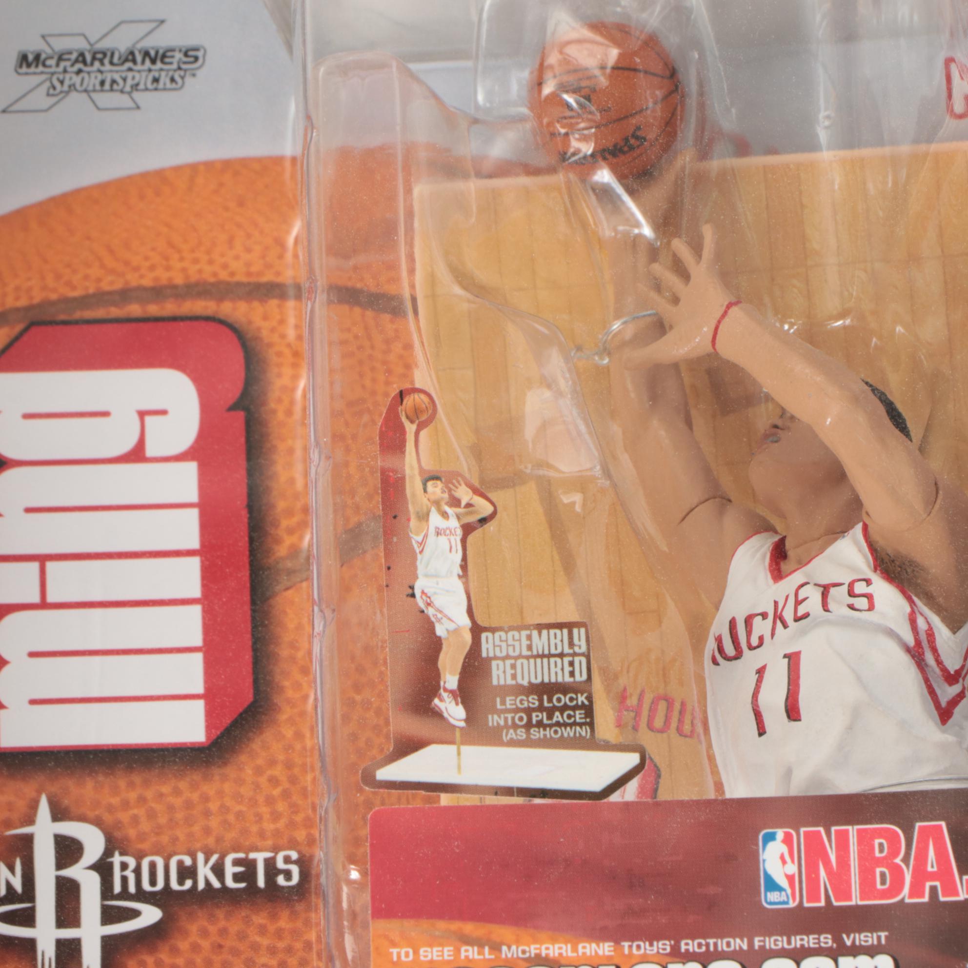 NBA Action Figures, Including LeBron James, Yao Ming, More