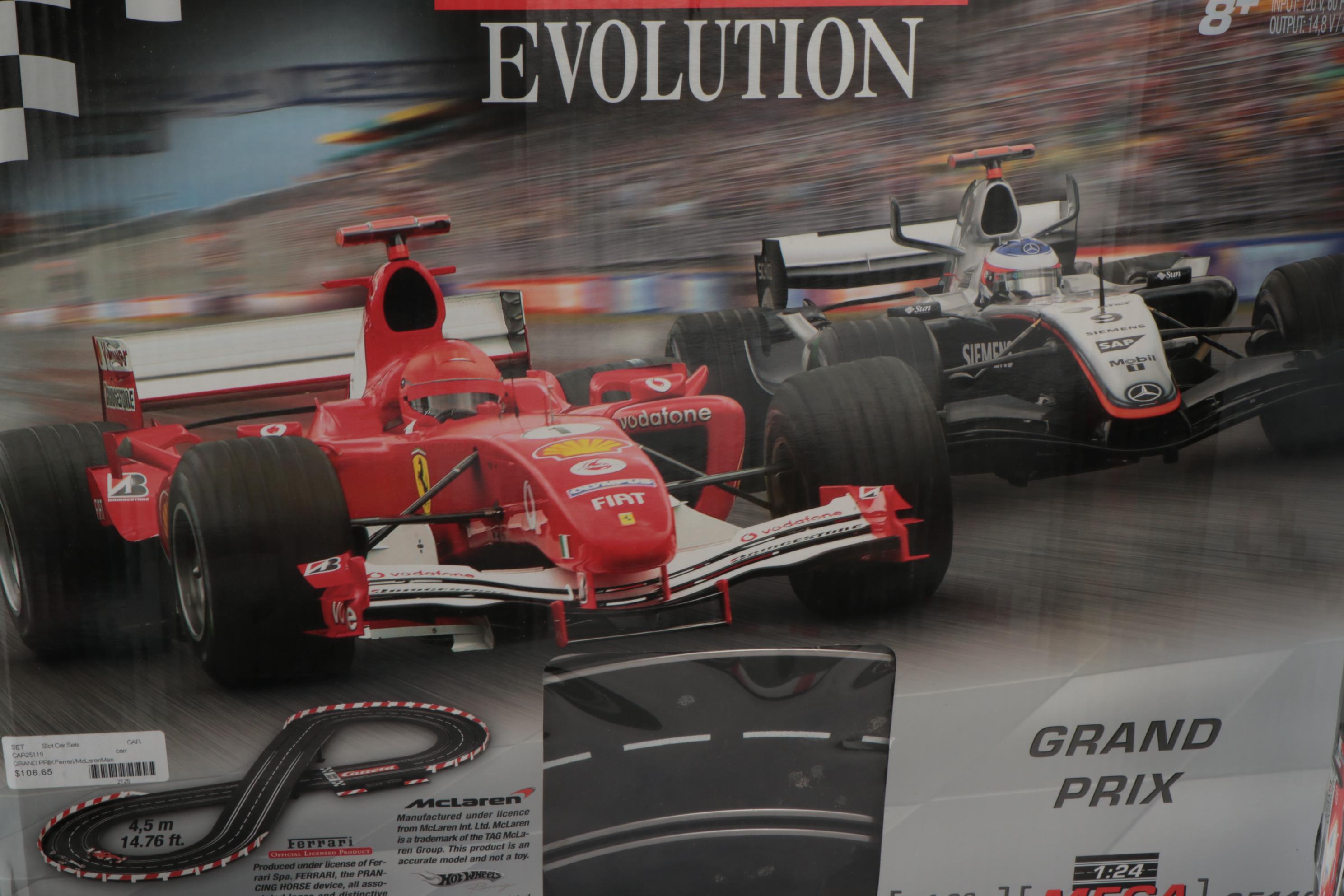 Carrera Evolution Slot Car Sets Including Grand Prix and GT Race