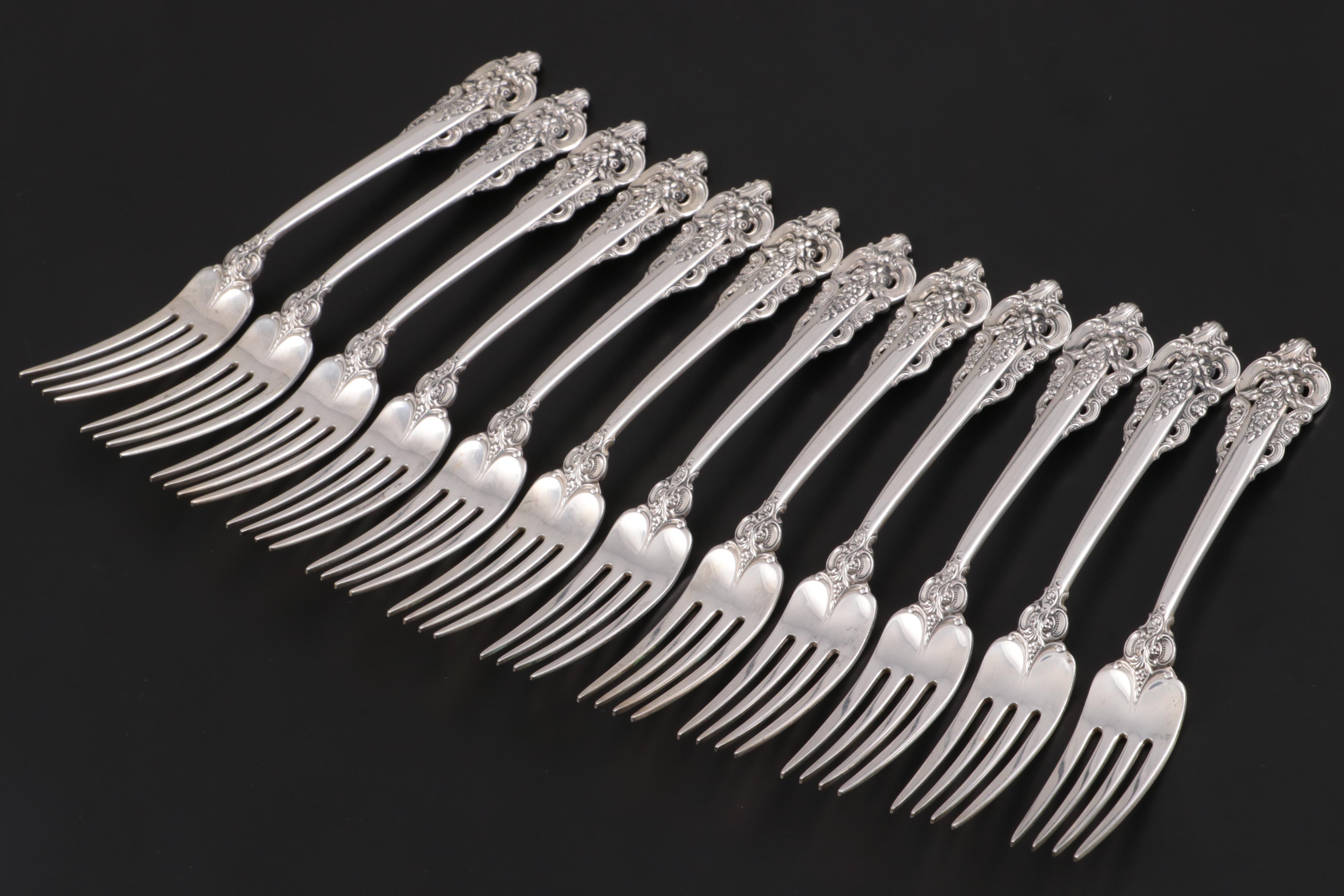 Wallace "Grande Baroque" Sterling Silver Flatware