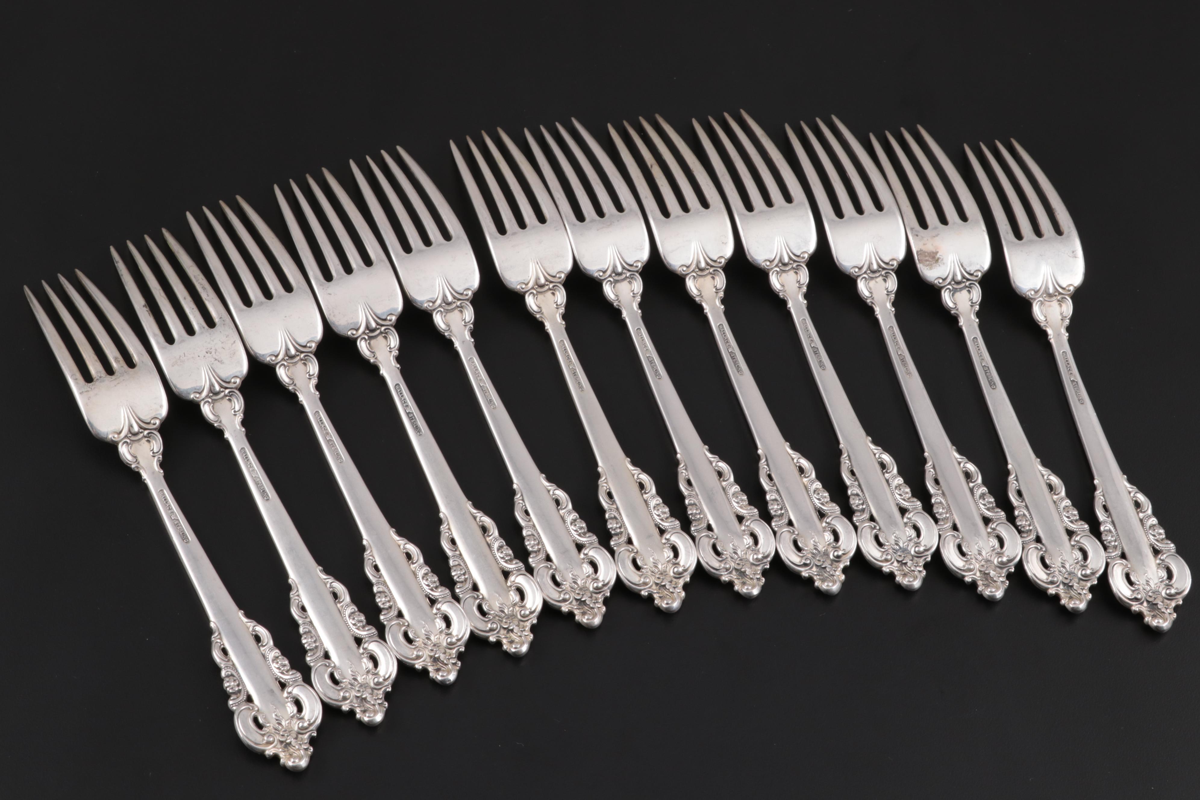Wallace "Grande Baroque" Sterling Silver Flatware