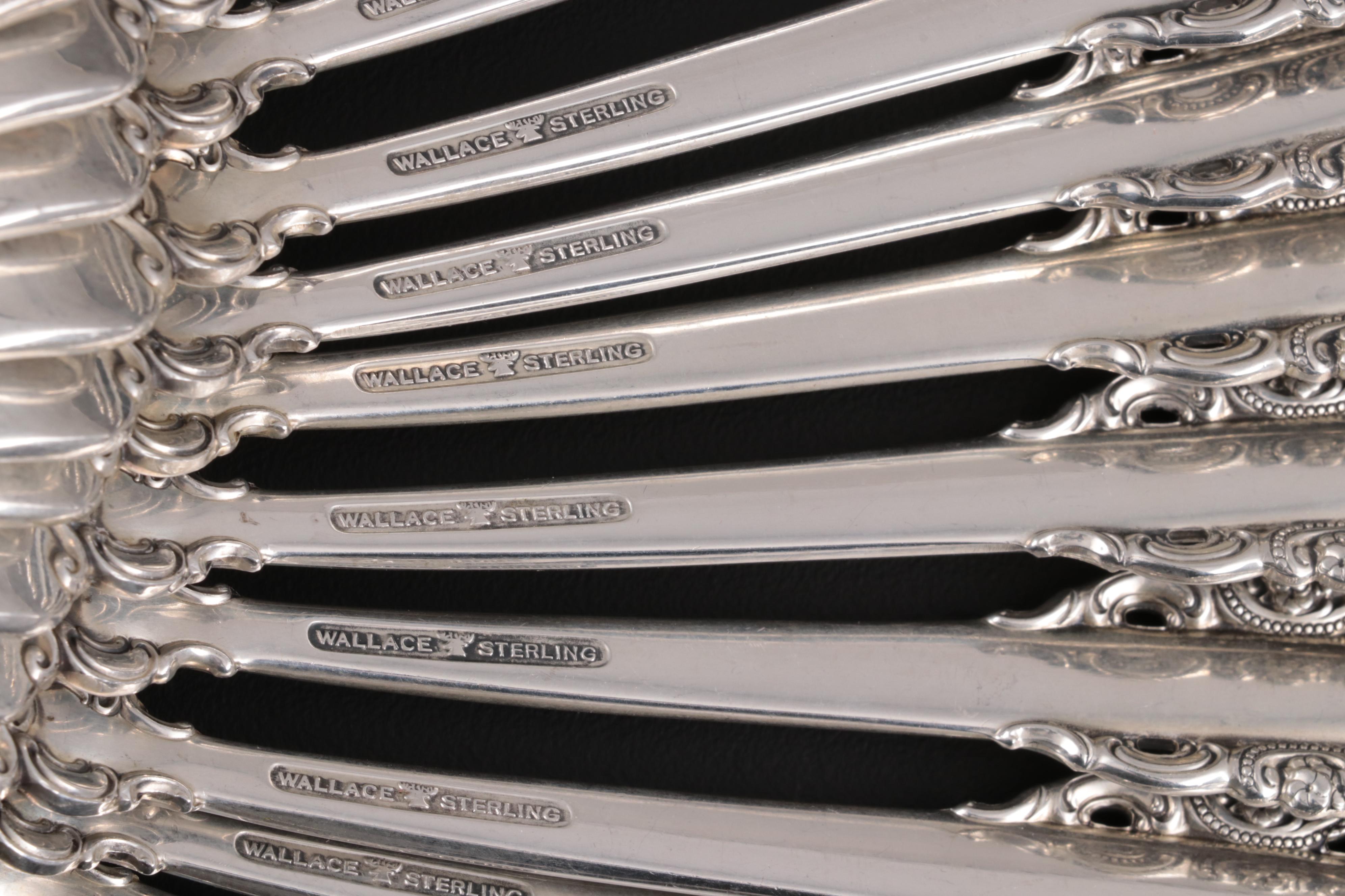 Wallace "Grande Baroque" Sterling Silver Flatware
