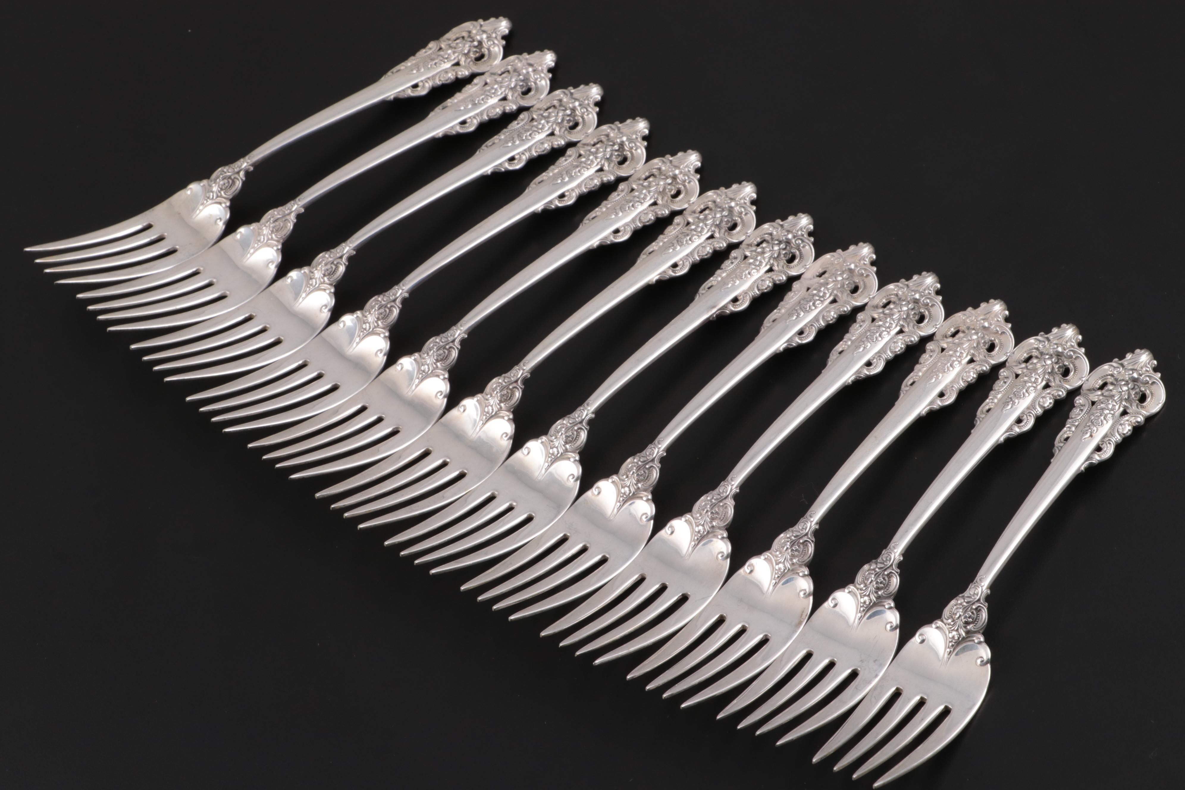 Wallace "Grande Baroque" Sterling Silver Flatware