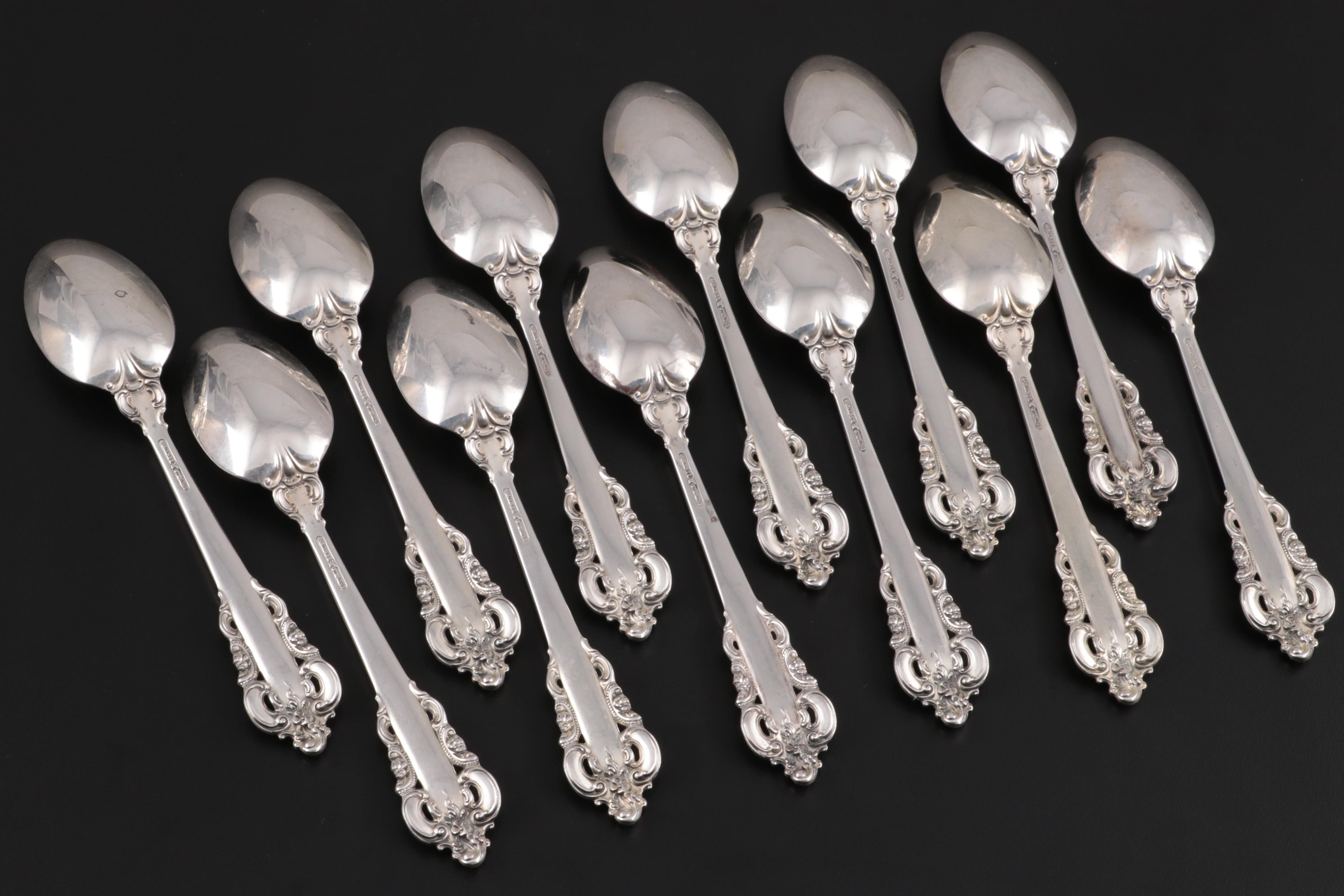 Wallace "Grande Baroque" Sterling Silver Flatware