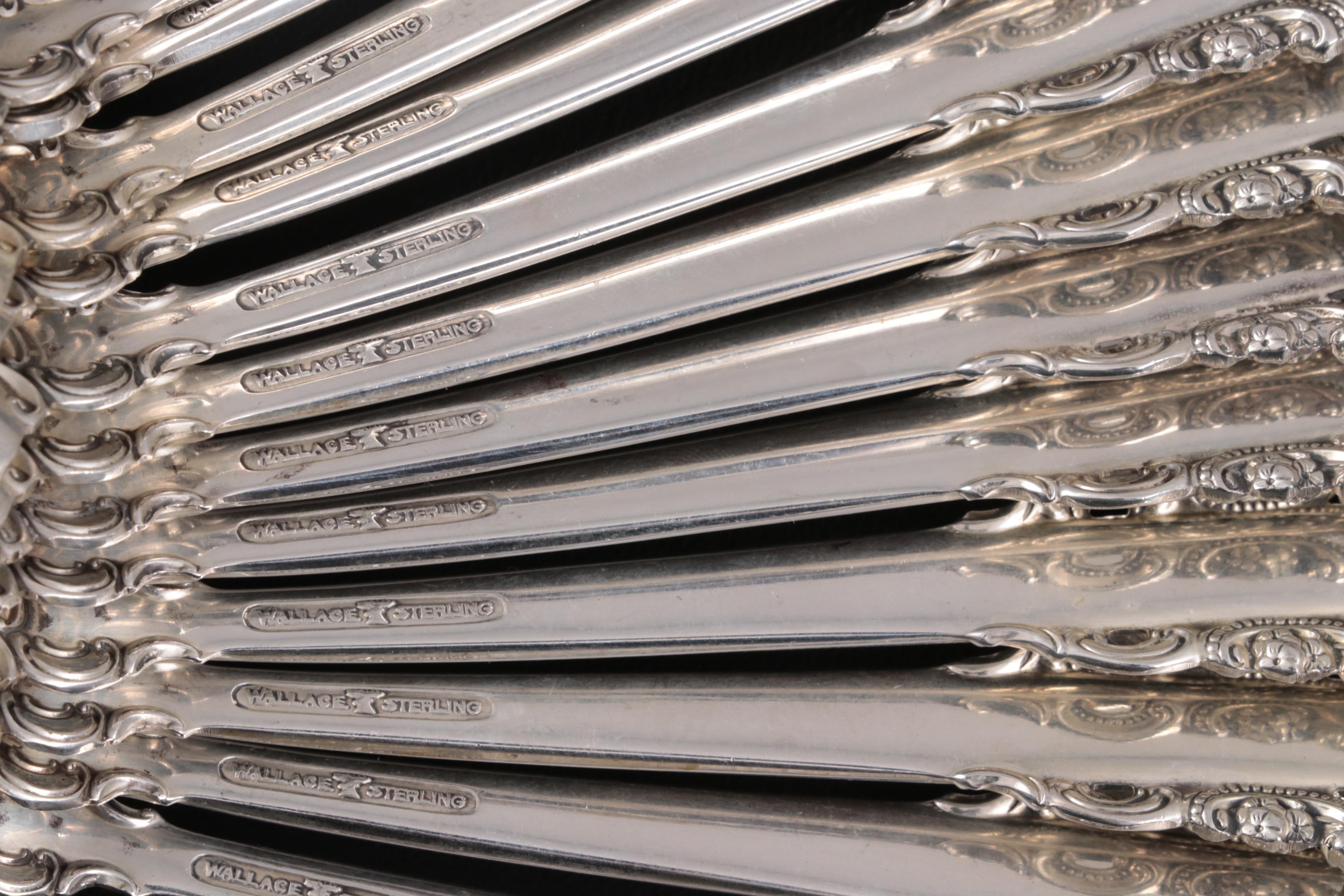 Wallace "Grande Baroque" Sterling Silver Flatware