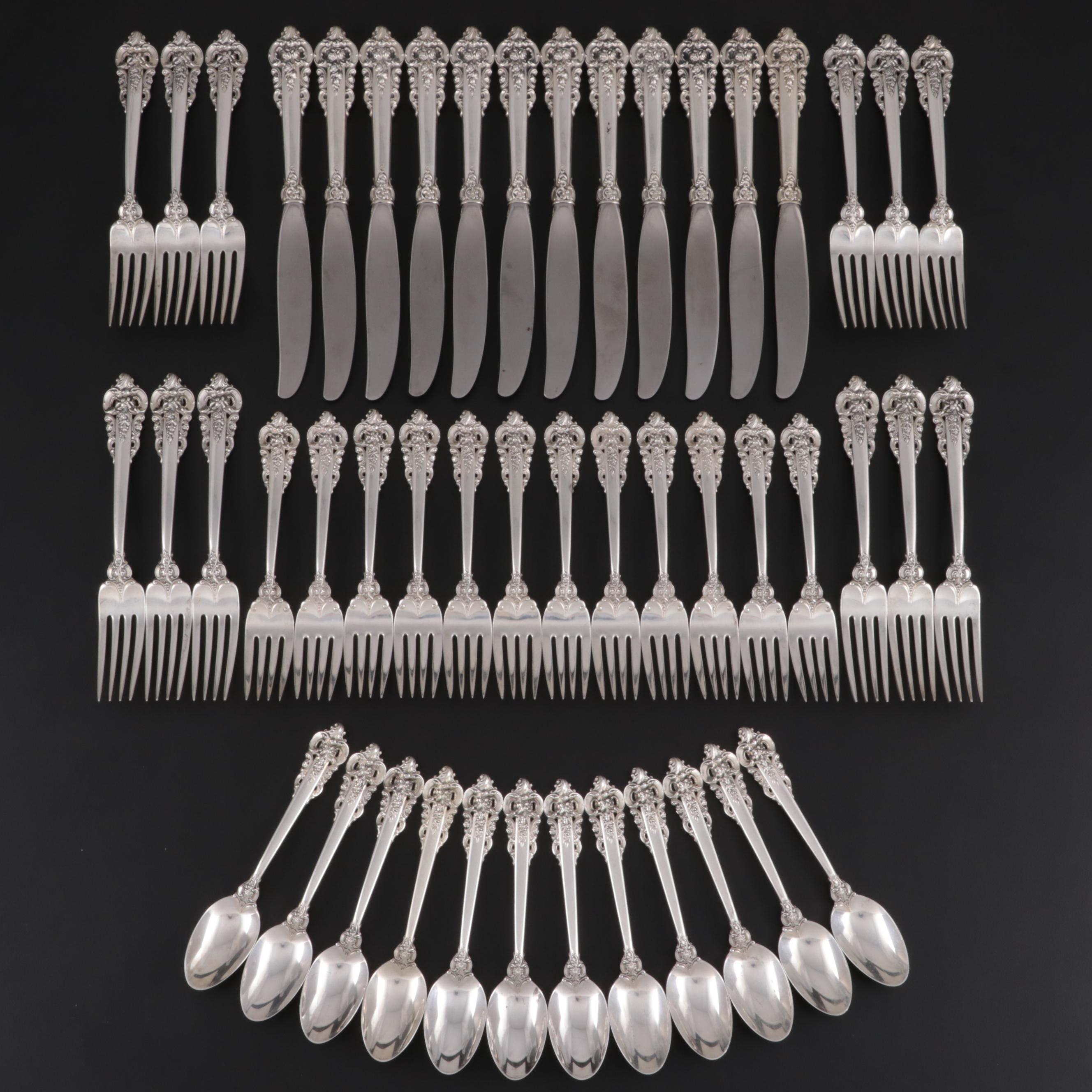 Wallace "Grande Baroque" Sterling Silver Flatware