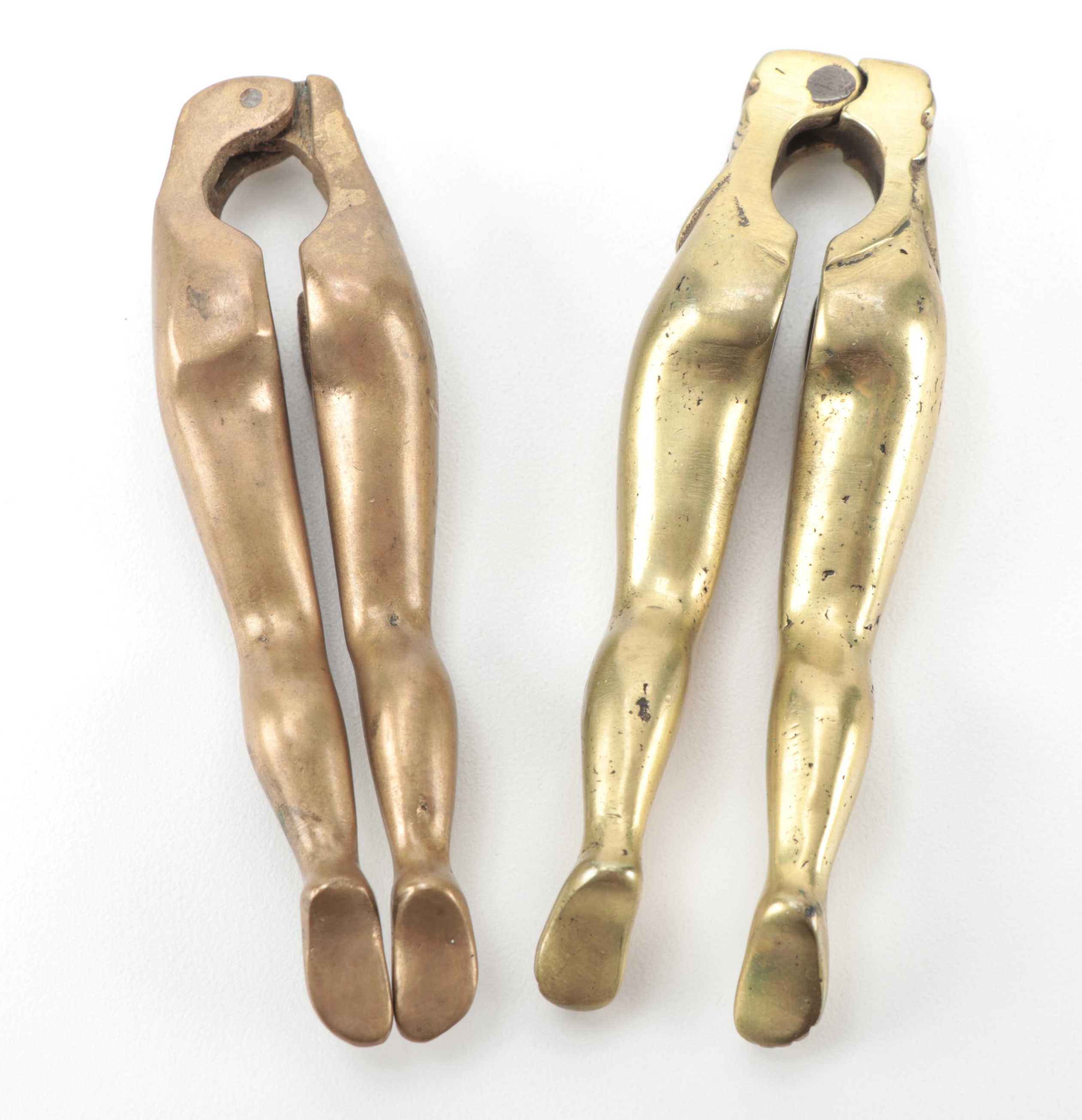 Figural Brass Nutcrackers