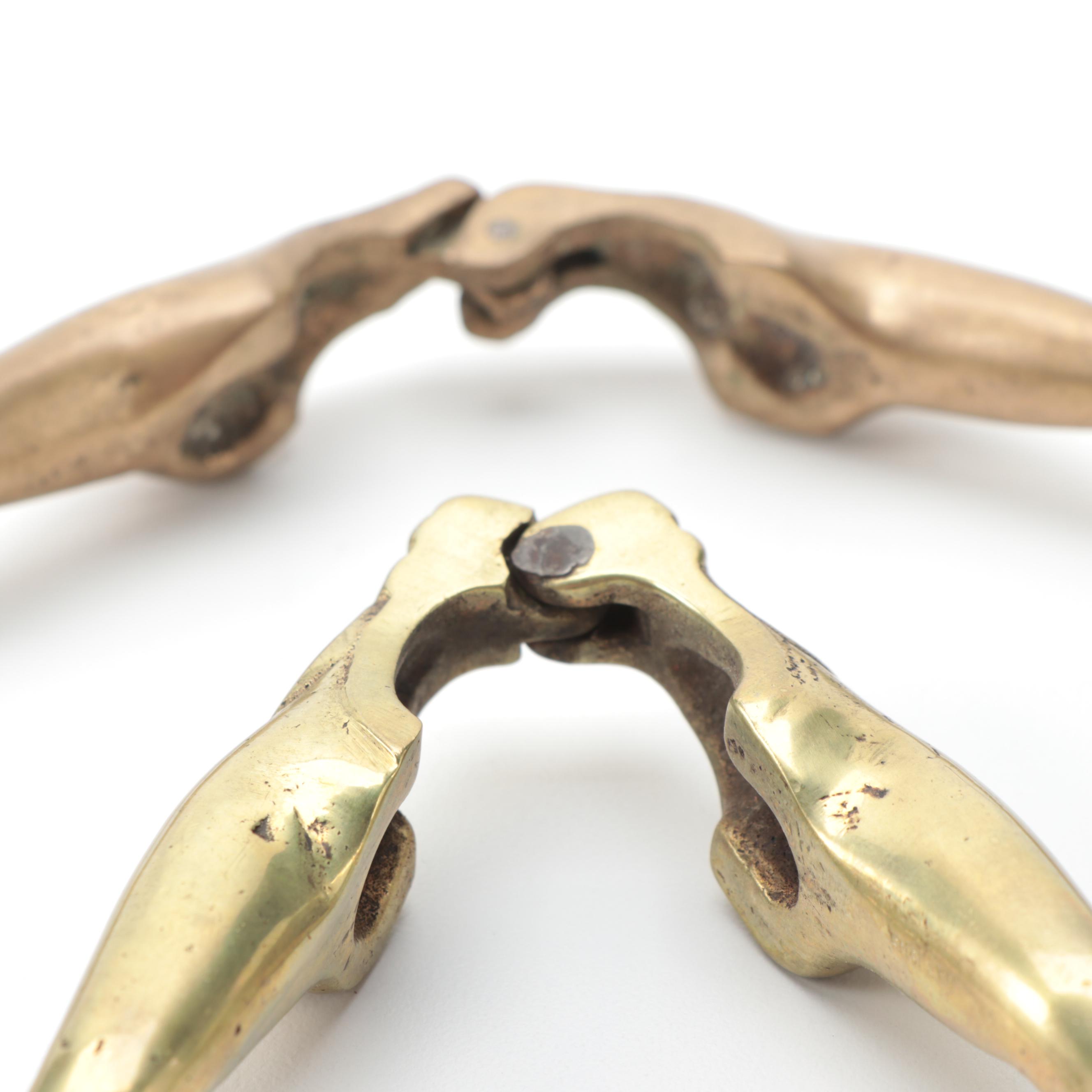 Figural Brass Nutcrackers