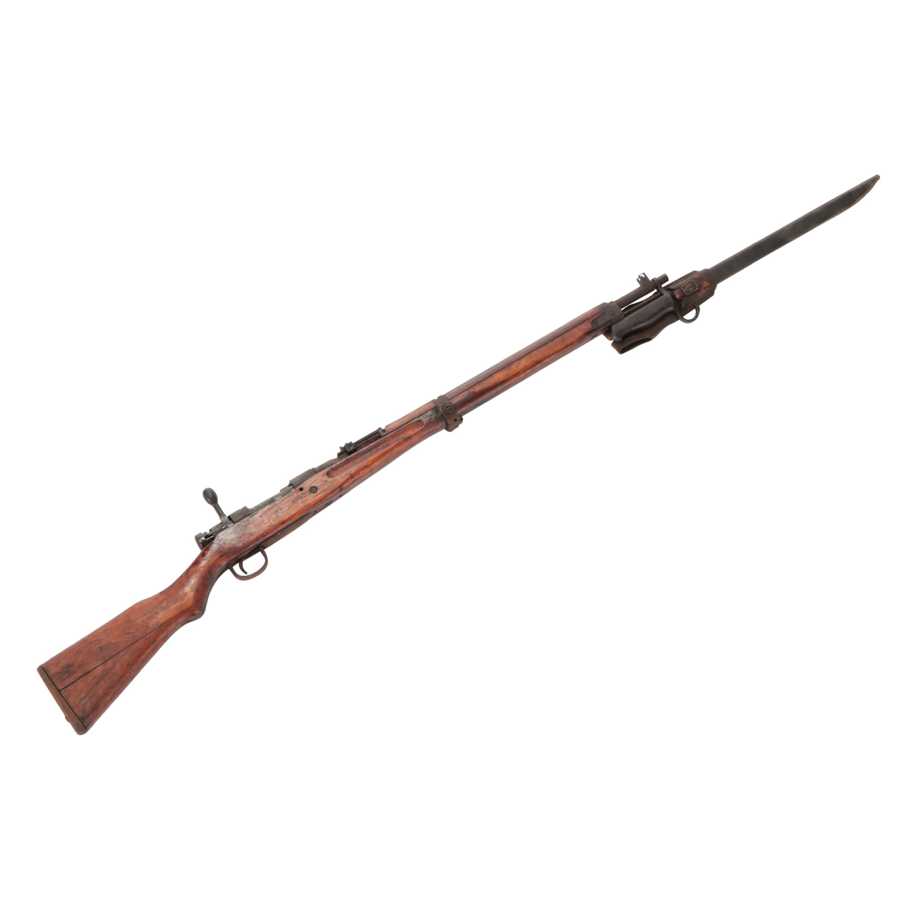 WWII Era Japanese Type 99 Rifle With Bayonet