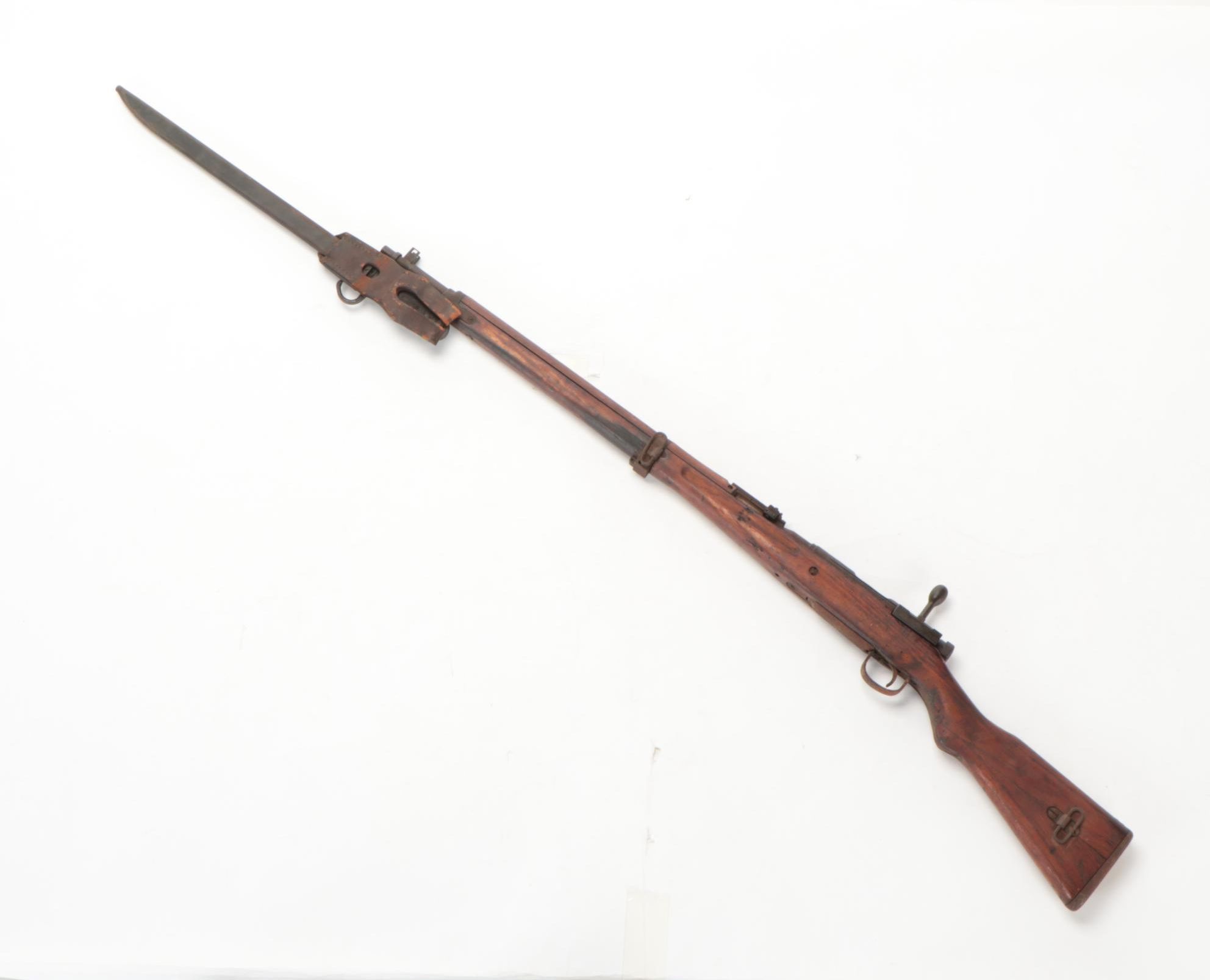 WWII Era Japanese Type 99 Rifle With Bayonet