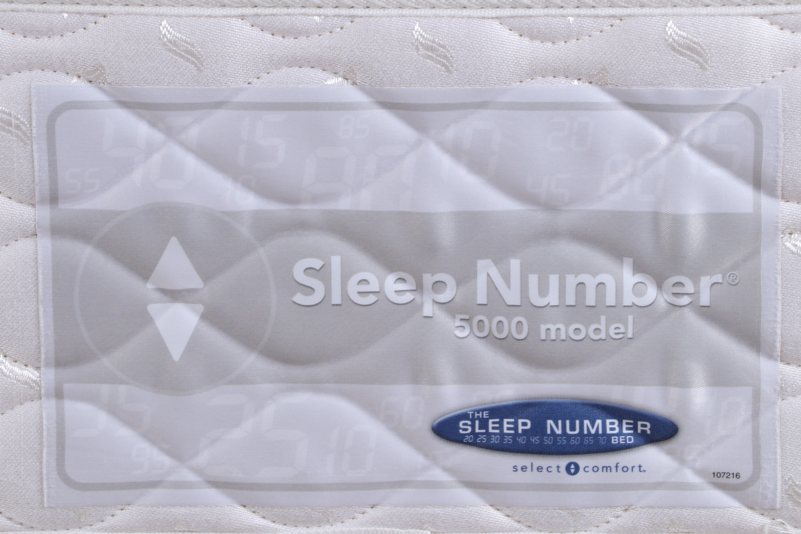 Sleep Number 5000 Model Twin Beds with Headboards