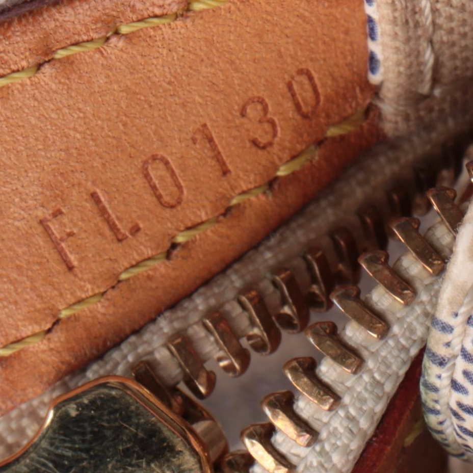 Louis Vuitton Stresa GM Bag in Damier Azur Canvas and Vachetta Leather