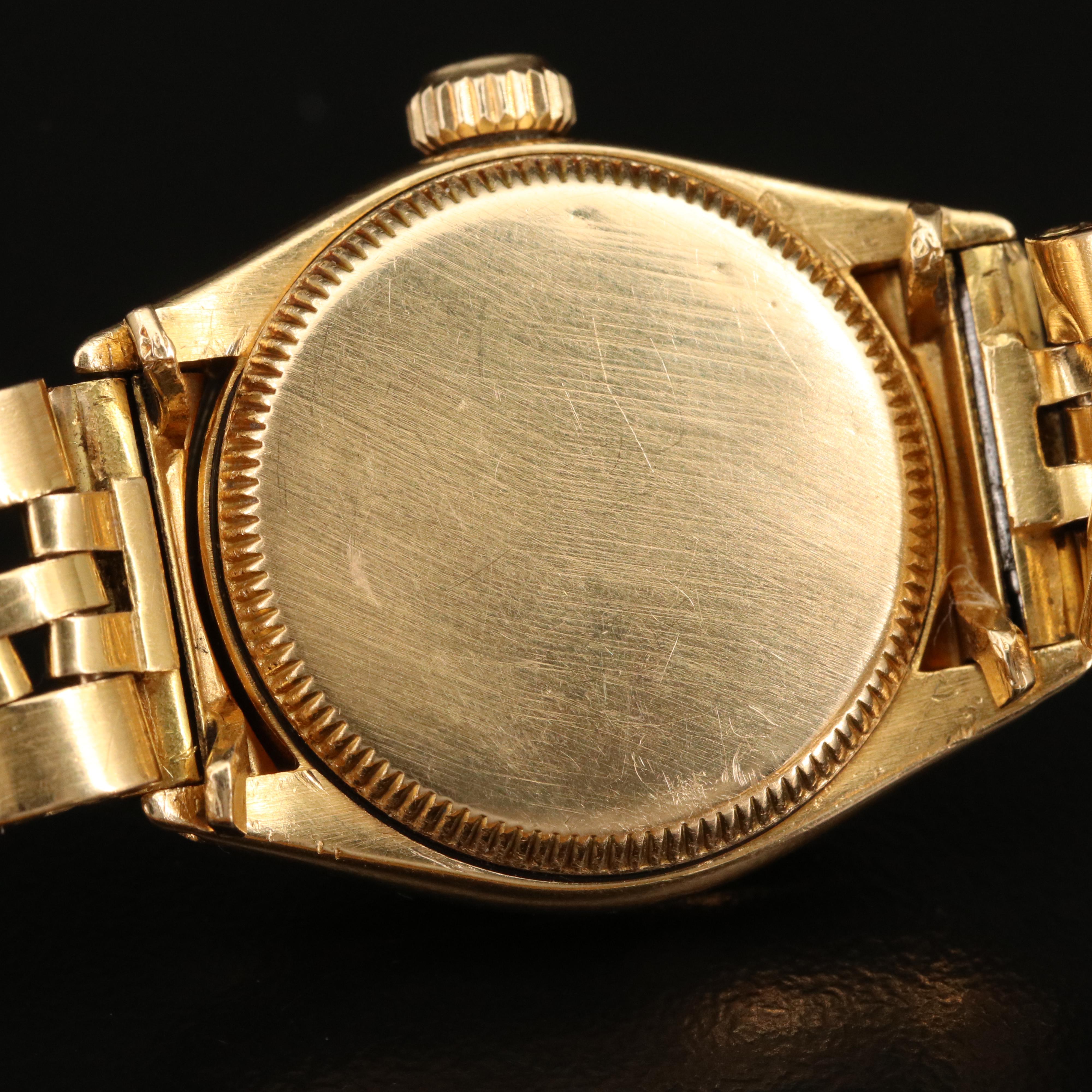 1954 Rolex Oyster Perpetual Small Seconds 18K Gold Automatic Watch