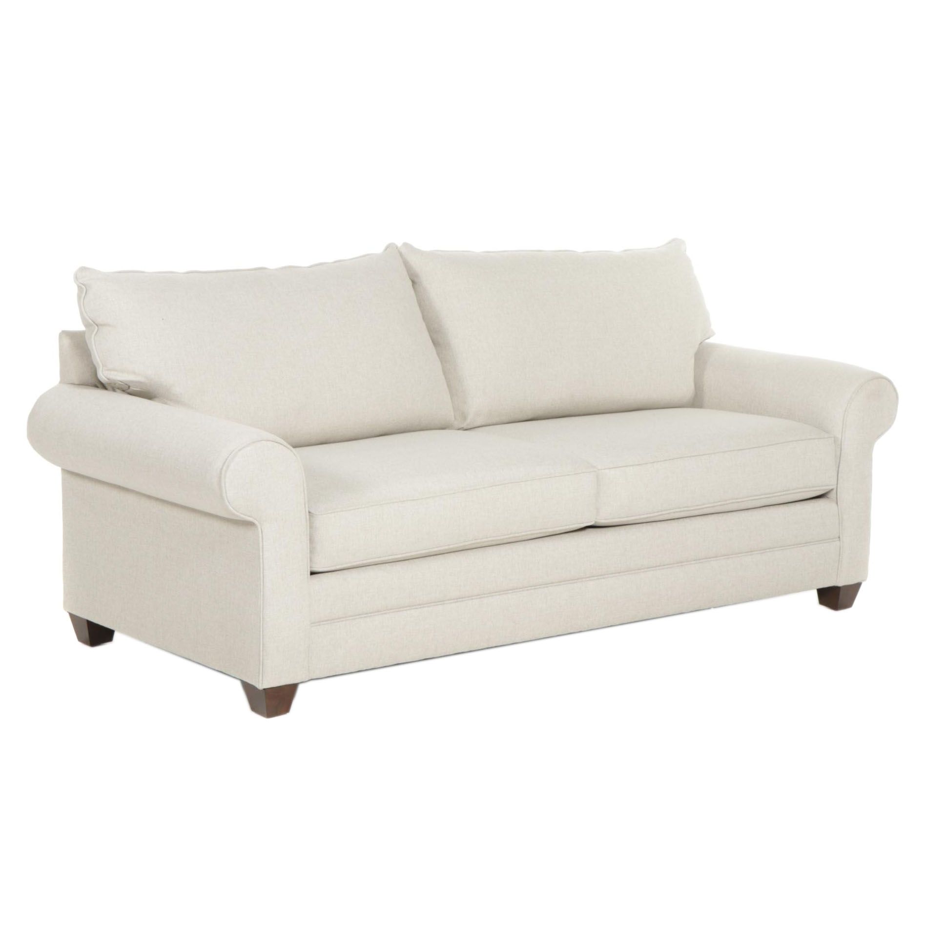 Bassett Contemporary Two-Seat Upholstered Sofa
