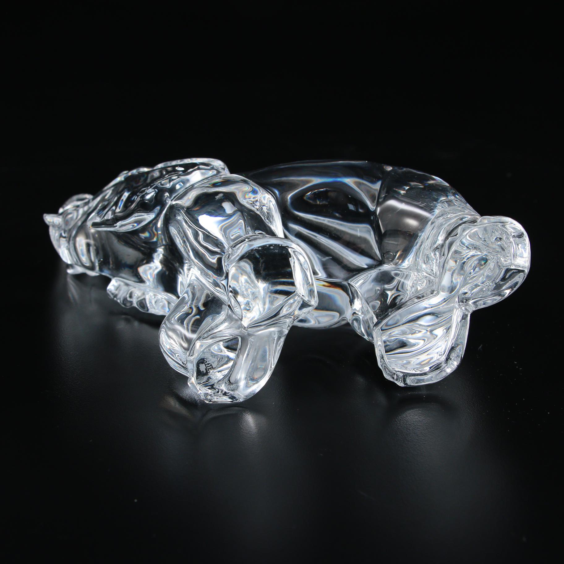 Waterford Crystal Elephant Figurine