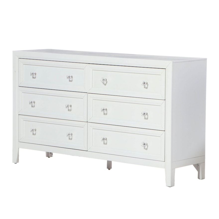 American Signature Lacquered Wood Chest of Drawers