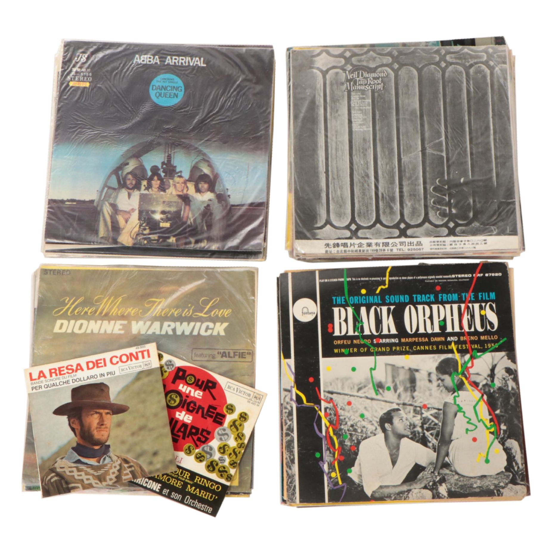 ABBA, Cher, Neil Diamond, and More Records Including Japanese Colored Vinyl